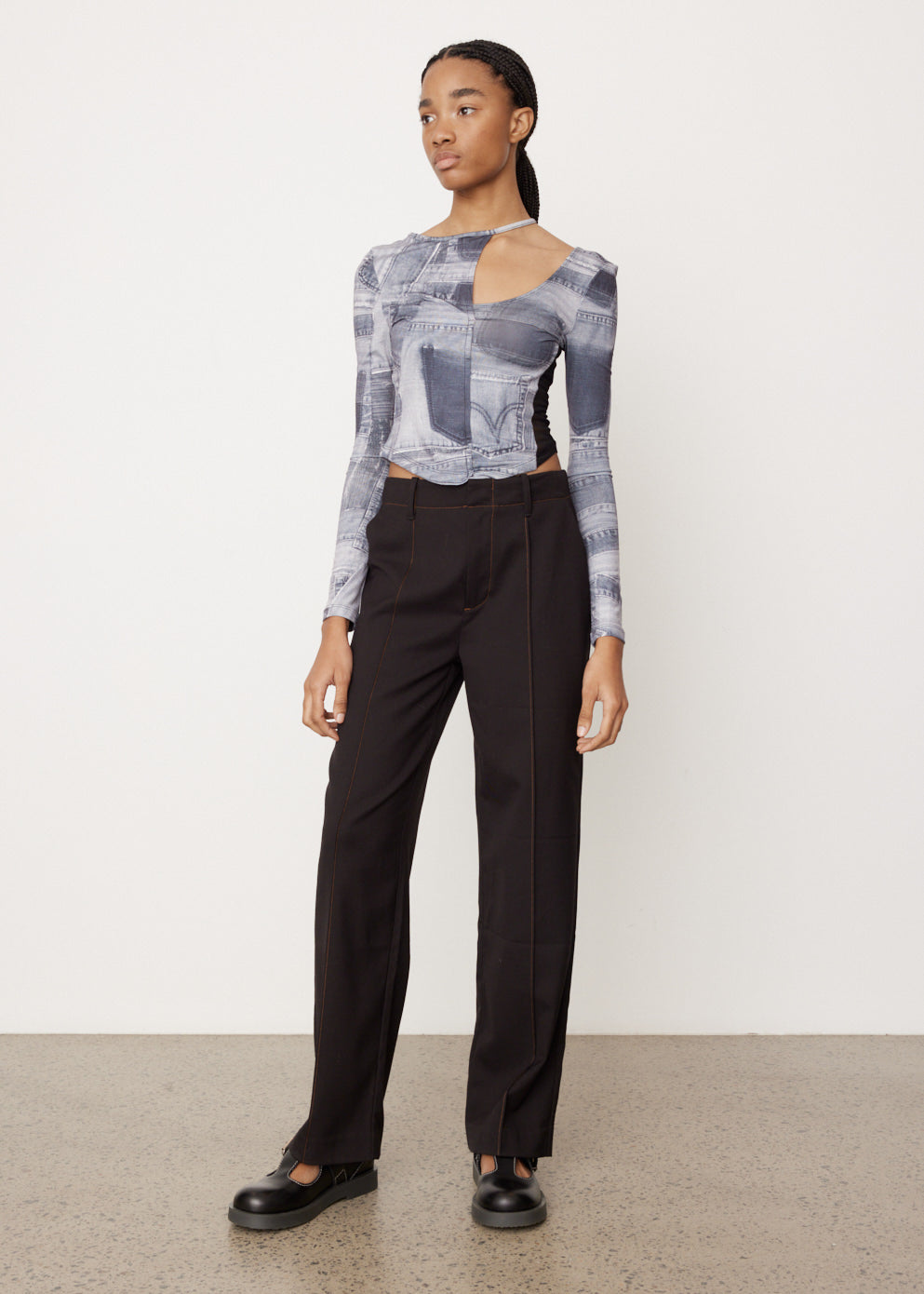 Stylish Anja Patch Print Top for Women | Trendy Floral Embroidered Blouse | Perfect for Casual Outings & Summer Fashion
