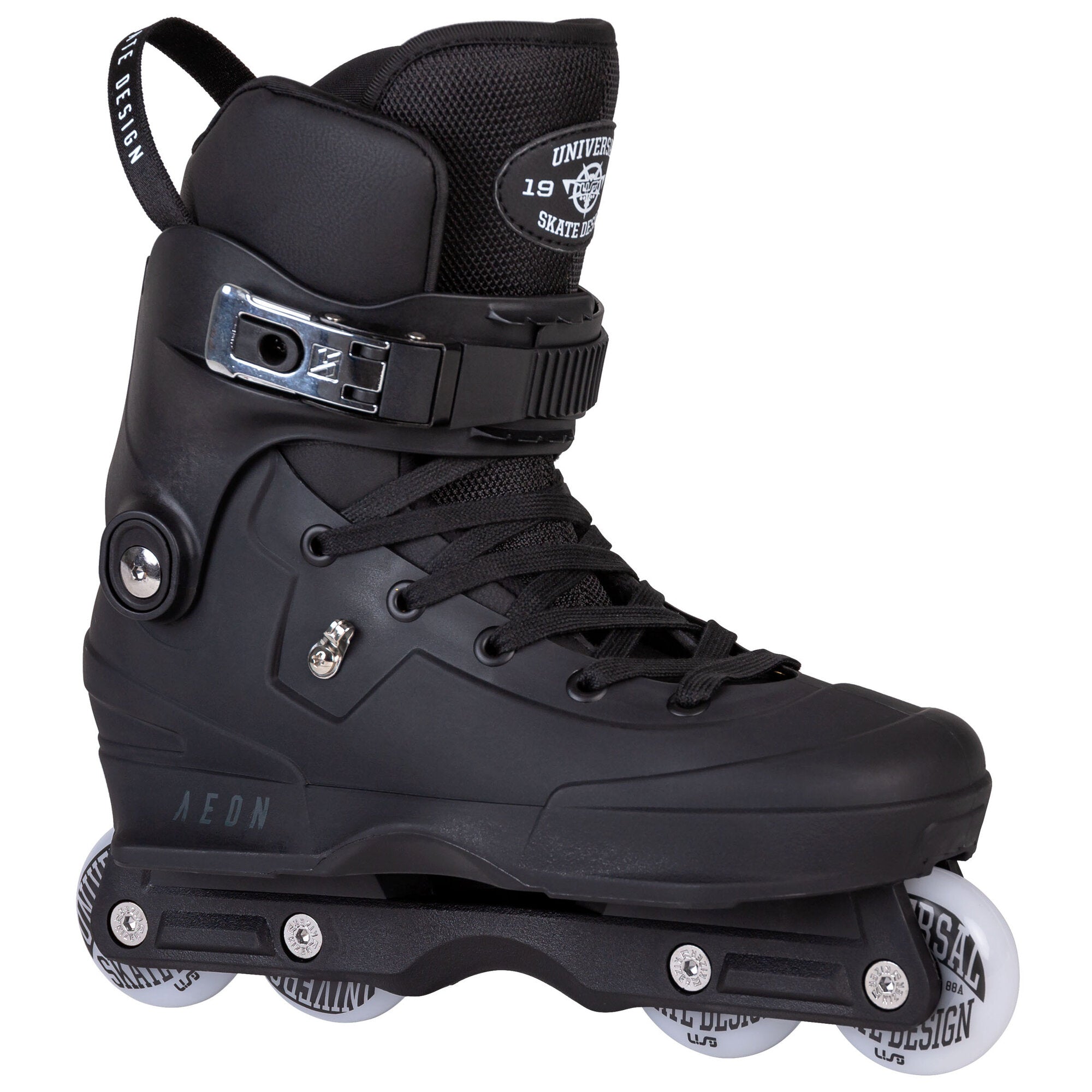 Aeon 60 Black - Premium Skateboard Wheels for Smooth Riding | Perfect for Street Skating, Park Tricks & Commuting