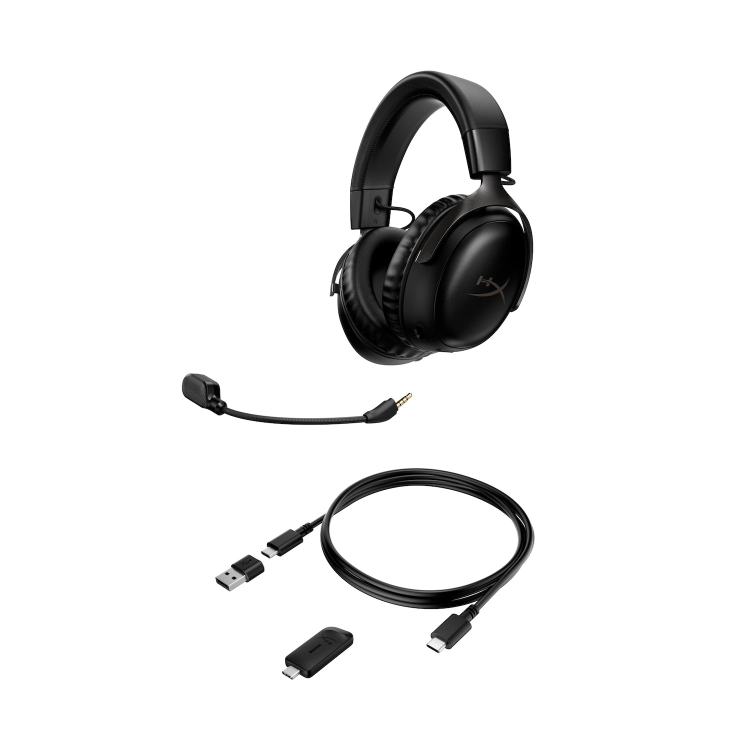 HyperX Cloud III Wireless Gaming Headset - Black | Noise Cancelling Mic, Comfortable Memory Foam - Perfect for PC, PS5, Xbox & Esports Tournaments