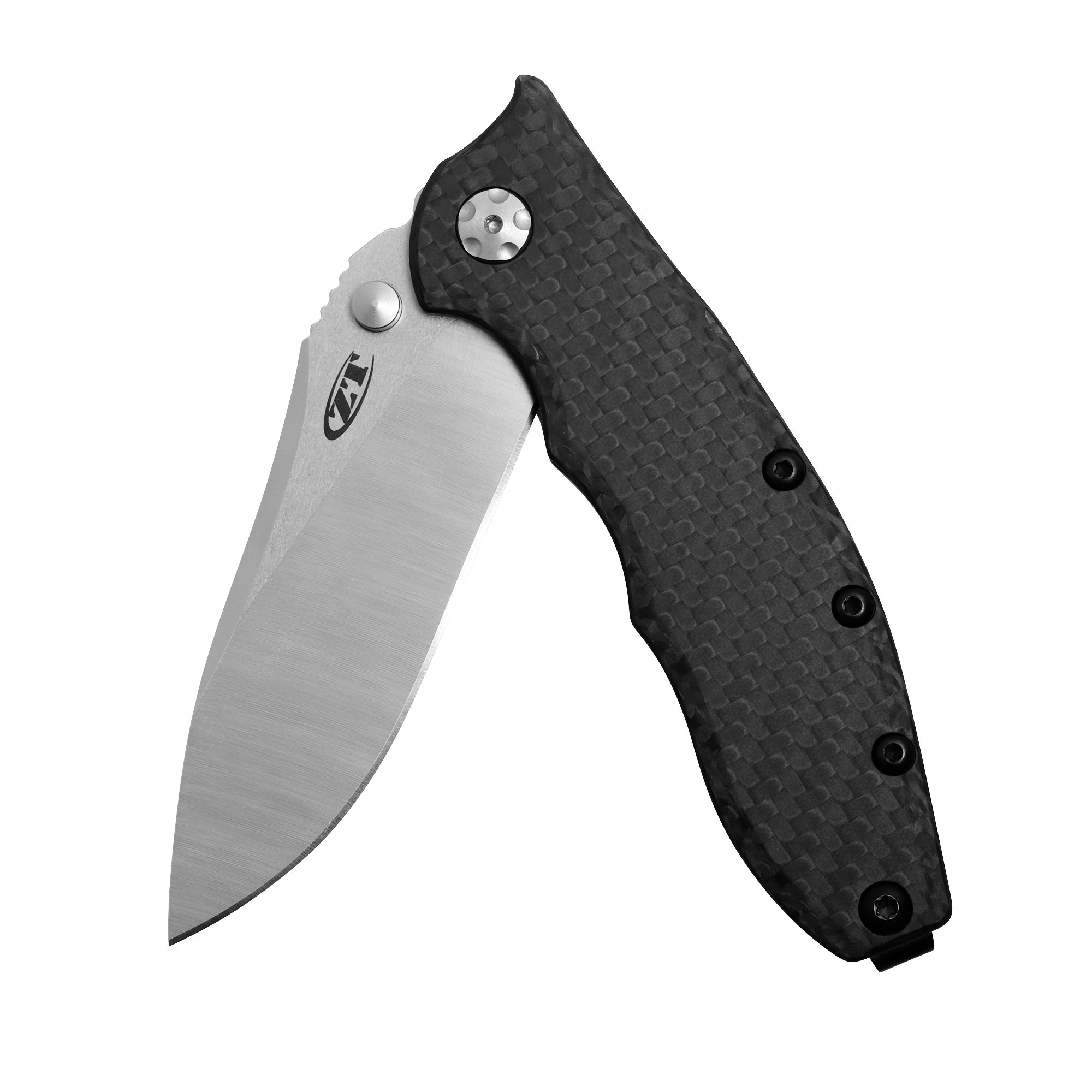 Zero Tolerance 0562CF Hinderer Slicer Folding Knife - 3.5