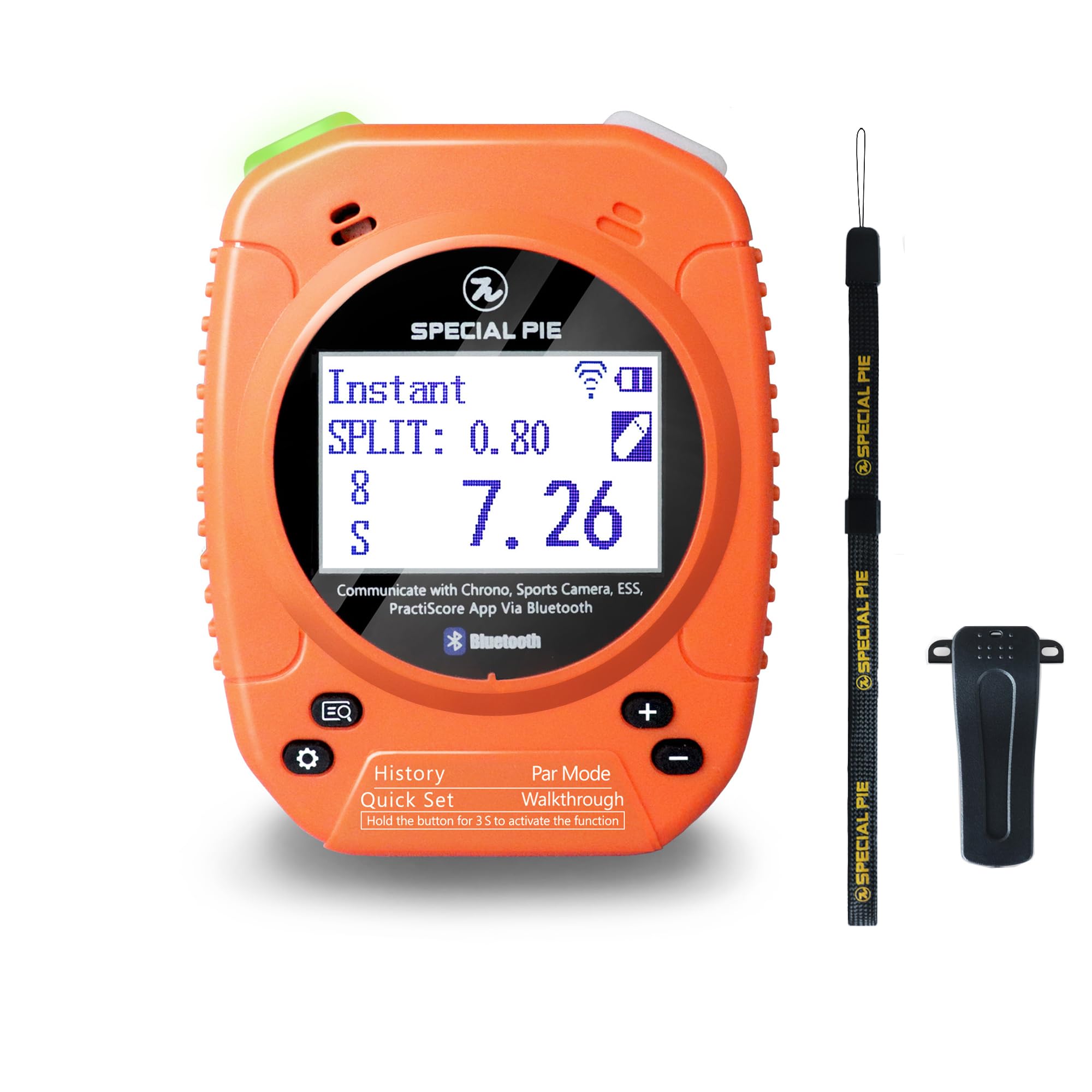 Shot Timer for Shooting Competition - Wireless Big LED Score Display, Compatible with USPSA, IPSC, IDPA, PRS | Perfect for Shooting Ranges & Training Drills