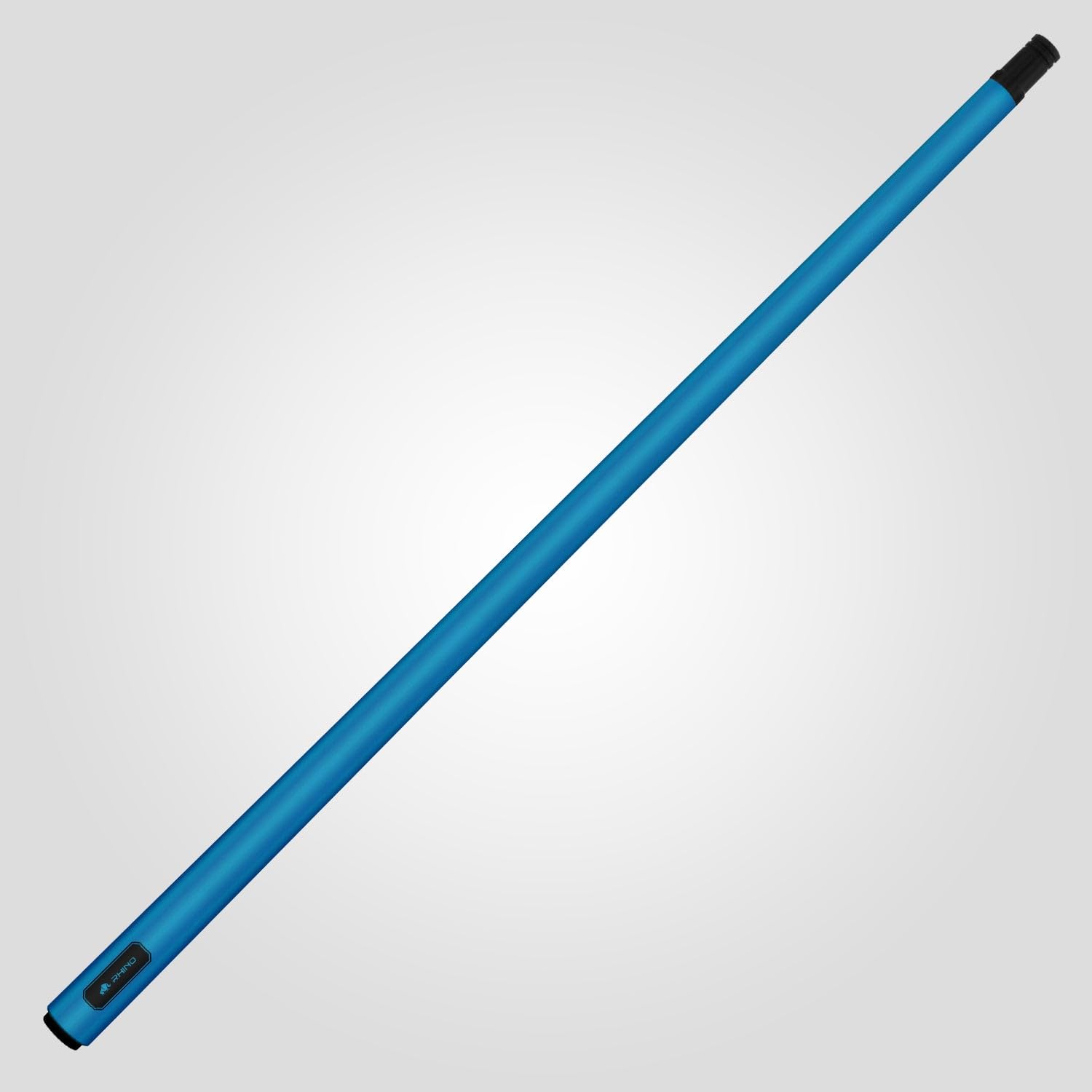 RHINO G-L Pool Cue - Professional Billiard Stick with Glass Fiber Shaft (12.5mm Tip, Thin Conical Taper) - Wrapless Design, 3/8-8 Joint - Available in Black, Blue, Gray, Orange, Mint, Silver, White - Perfect for Competitive Play & Home Pool Tables