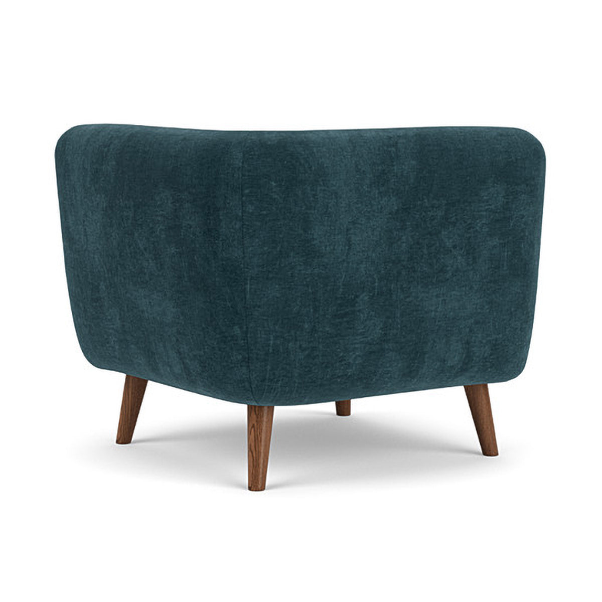 Alfred Fabric Modular Sofa - Left 1 Seater Sectional Couch for Living Room, Lounge & Small Spaces | Modern Comfortable Furniture for Apartments & Home Decor