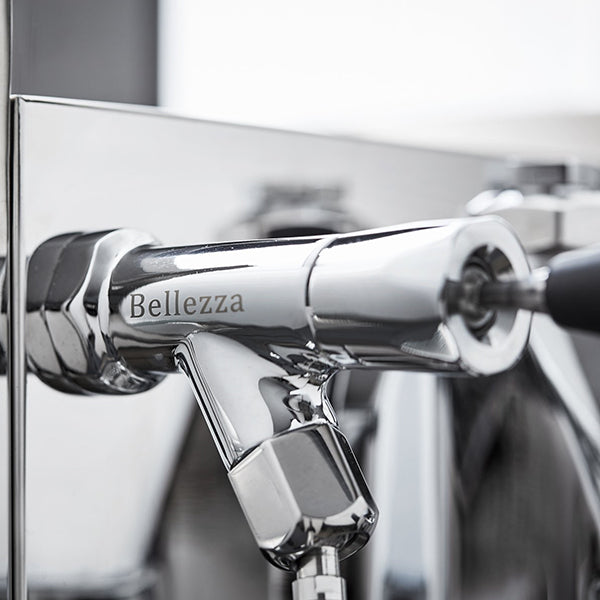Bellezza Francesca Espresso Coffee Machine for Home & Office - Premium Italian Coffee Maker with Milk Frother for Cappuccino & Latte