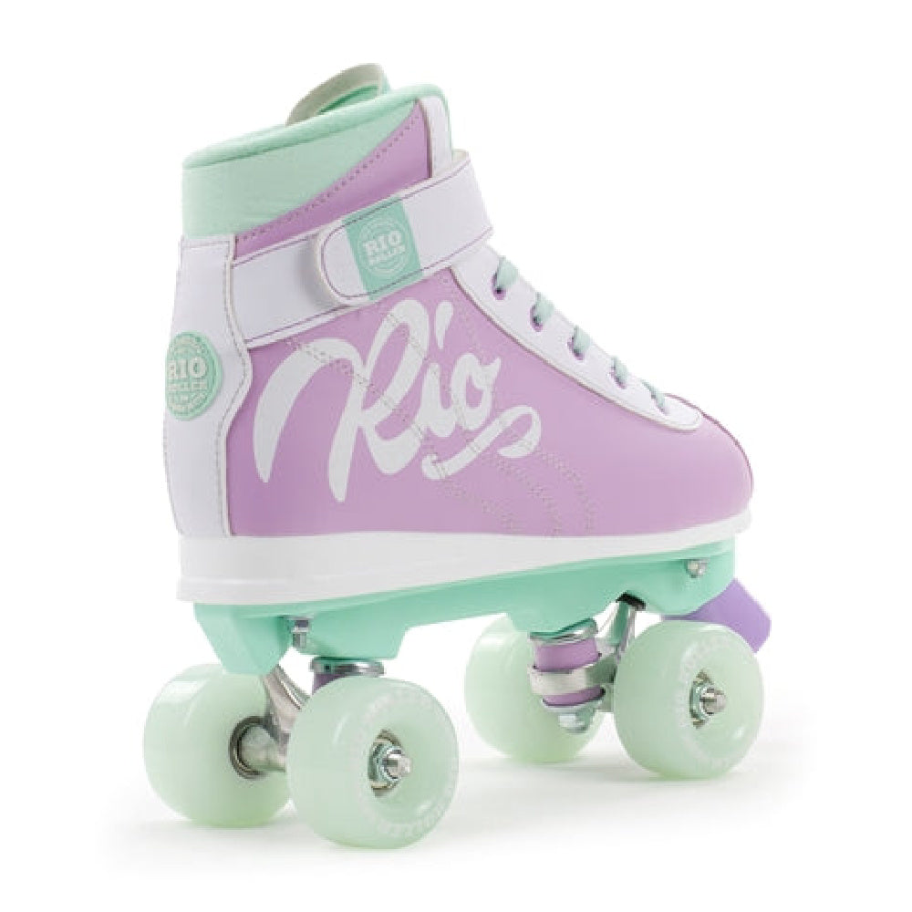 Rio Milkshake Roller Skates - Women's Retro Quad Roller Skates for Outdoor & Indoor Skating - Perfect for Rink, Park, and Street Skating