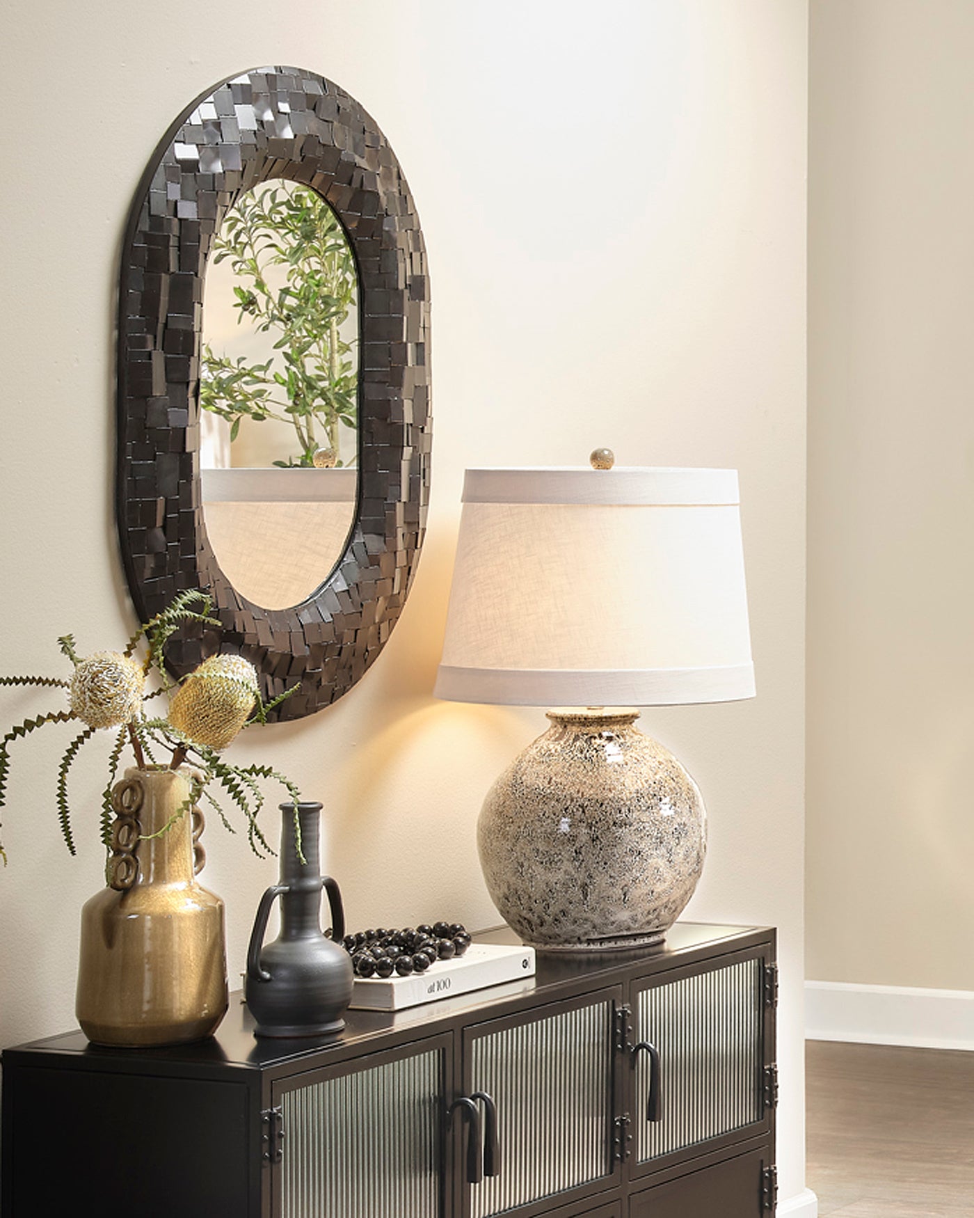 Enigma Mirror - Full-Length Wall Mirror with Unique Design for Home Decor, Bedroom, Living Room, and Dressing Area
