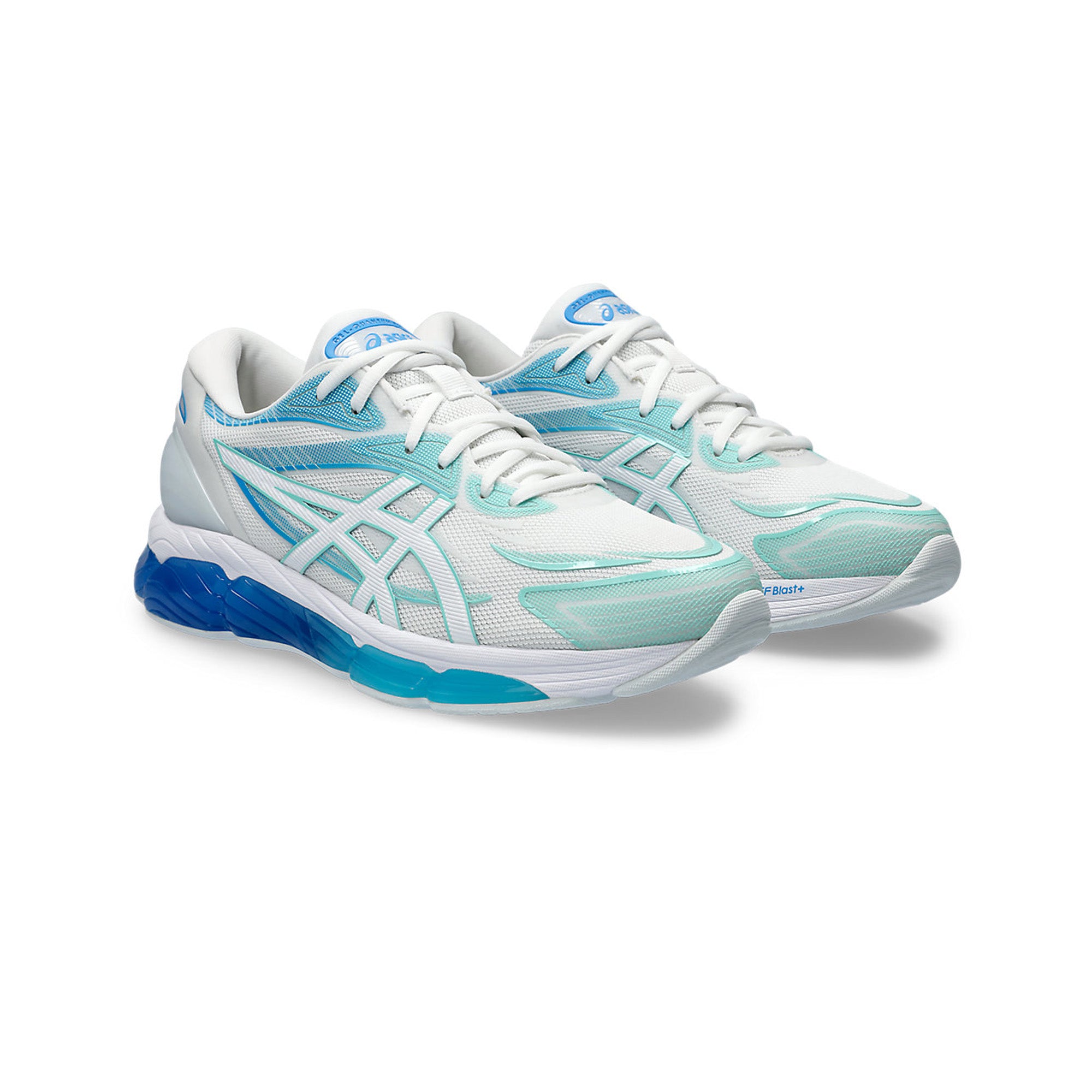 ASICS Gel Quantum 360 VIII Running Shoes for Men & Women - White Azul Blue (2024) | Lightweight Cushioned Sneakers for Jogging, Gym Workouts & Daily Wear
