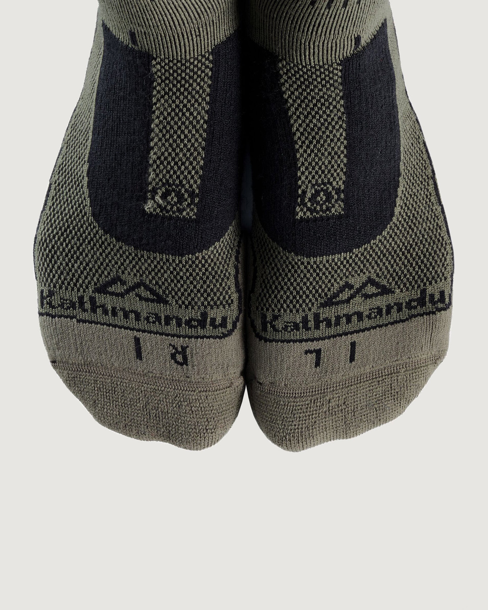 NuYarn Ergonomic Quarter Crew Hiking Socks for Men & Women - Moisture Wicking, Cushioned Support for Outdoor Adventures, Trail Running & Camping