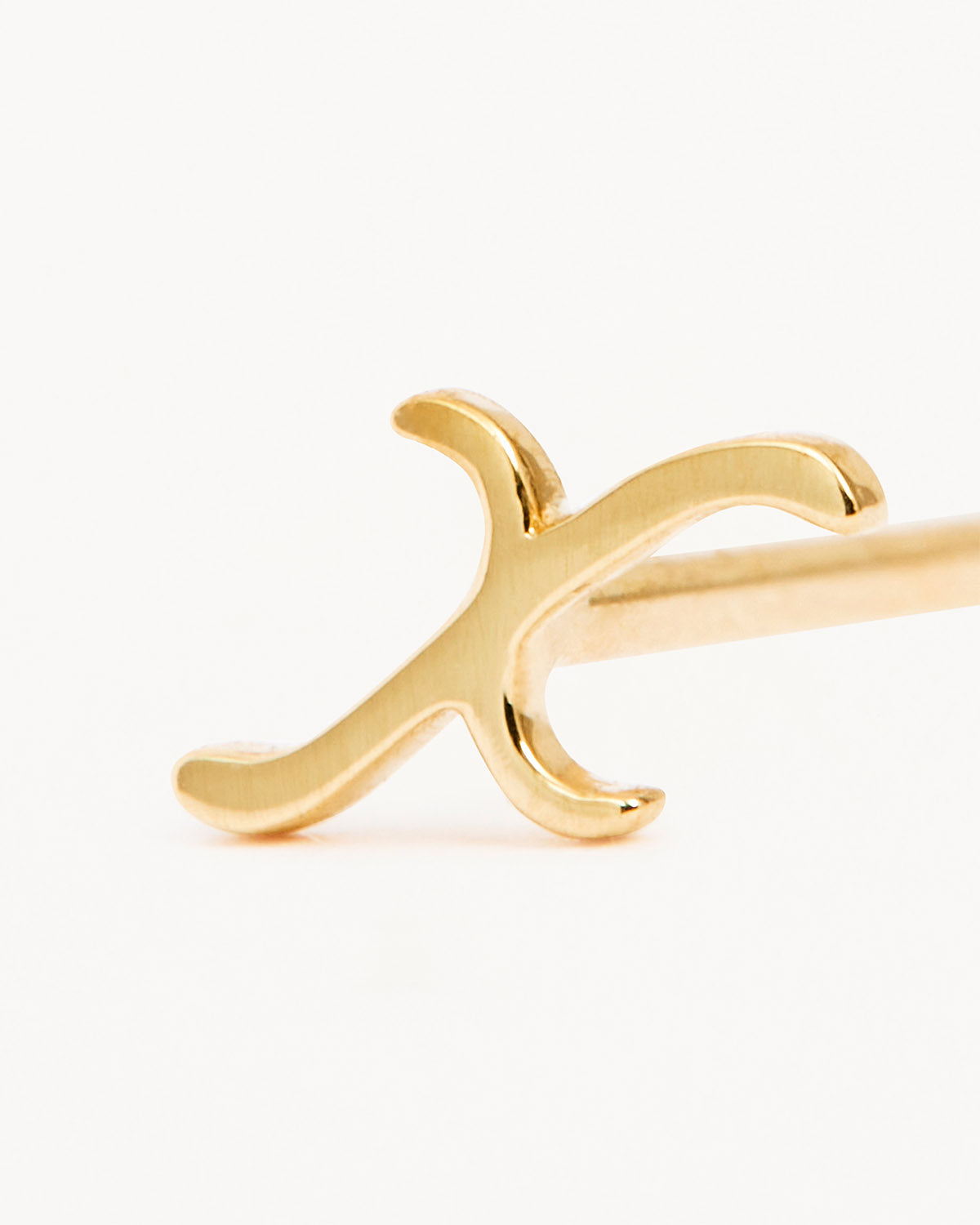 14K Solid Gold Love Letter Earrings - Dainty Romantic Jewelry for Women - Perfect Gift for Anniversary, Valentine's Day & Everyday Wear