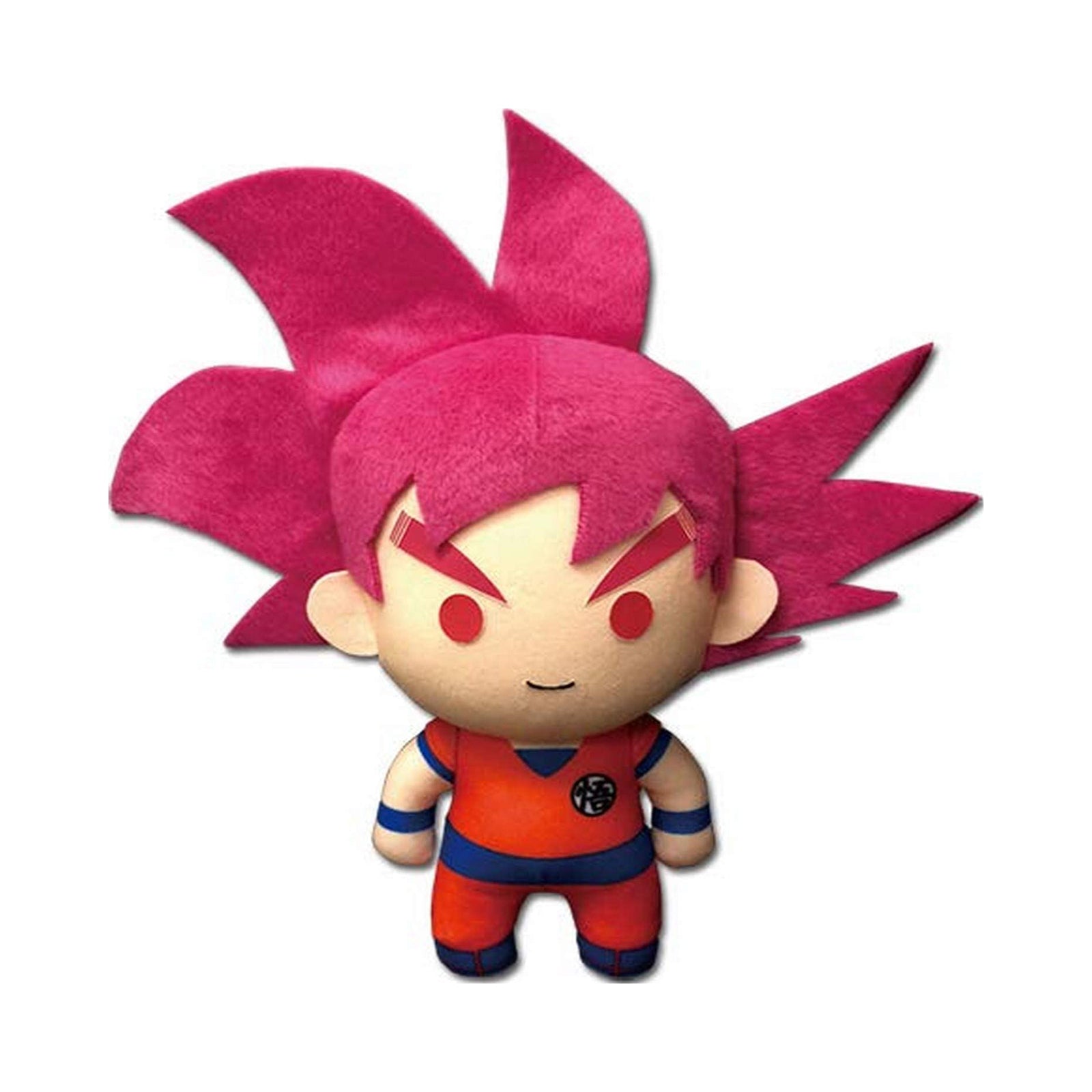 Dragon Ball Super SSG Goku 01 6.5 Inch Plush Stuffed Toy - Perfect for Anime Fans, Collectors, and Kids' Room Decor