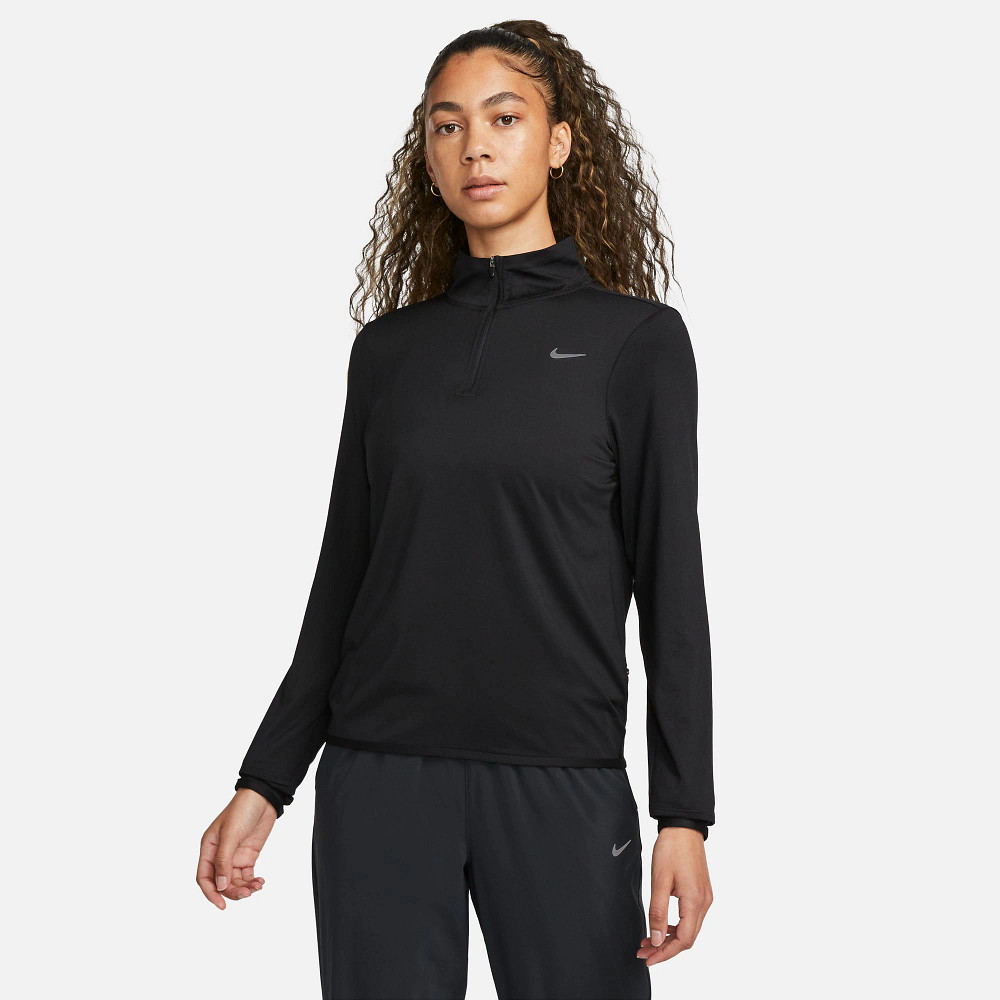 Nike Women's Swift Element Dri-FIT 1/2 Zip Running Top - Moisture-Wicking Workout Shirt for Jogging, Gym & Outdoor Activities