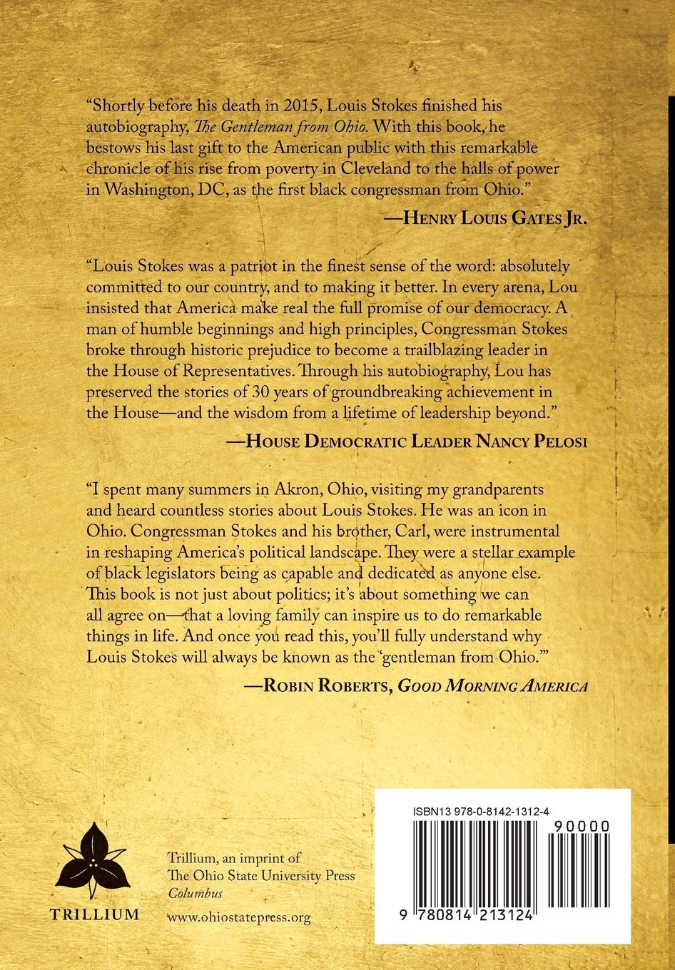 Gentleman from Ohio Book - Trillium Edition for Readers & Collectors