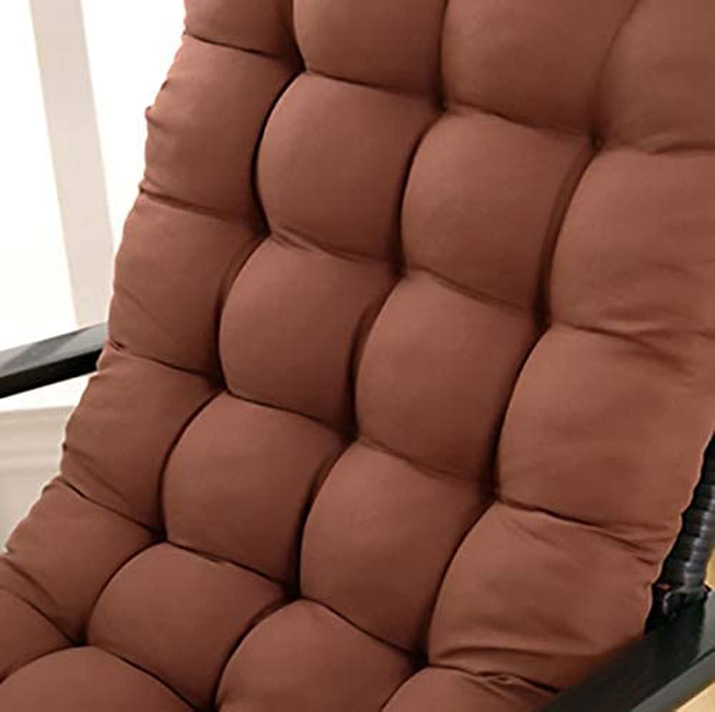 Outdoor Bench Cushion with Ties - Waterproof Washable Cotton Loveseat Cushion for Patio Furniture, Non-Slip Garden Chair Back Cushion for Bench, Settee & Pallet Couch - Perfect for Backyard, Deck & Poolside Relaxation