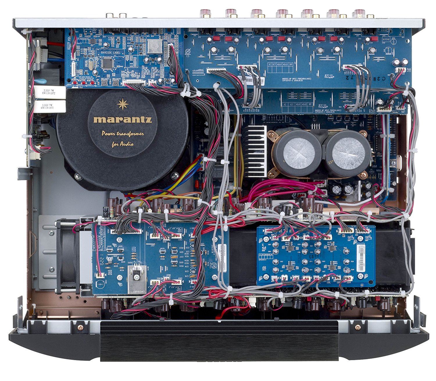 Marantz MM8077 7-Channel Power Amplifier - High-Performance Home Theater & Audio System for Movies, Music & Gaming