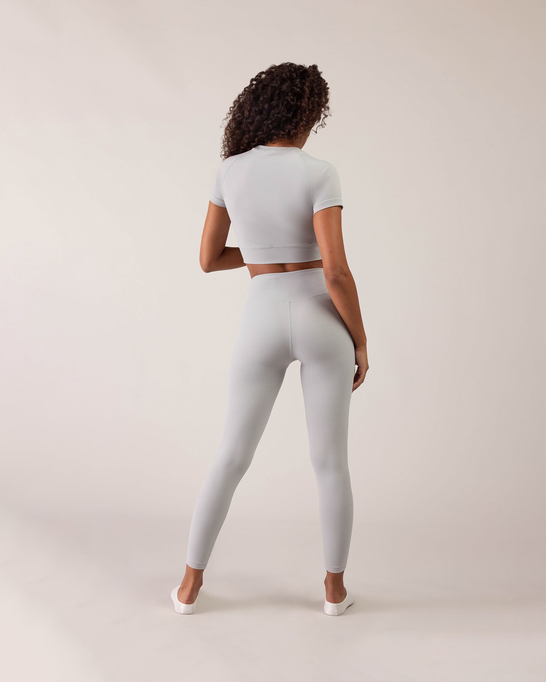 BLOCH Women's 7/8 Length Cross Over Yoga Leggings - High Waisted Workout Pants for Pilates, Gym & Lounge Wear