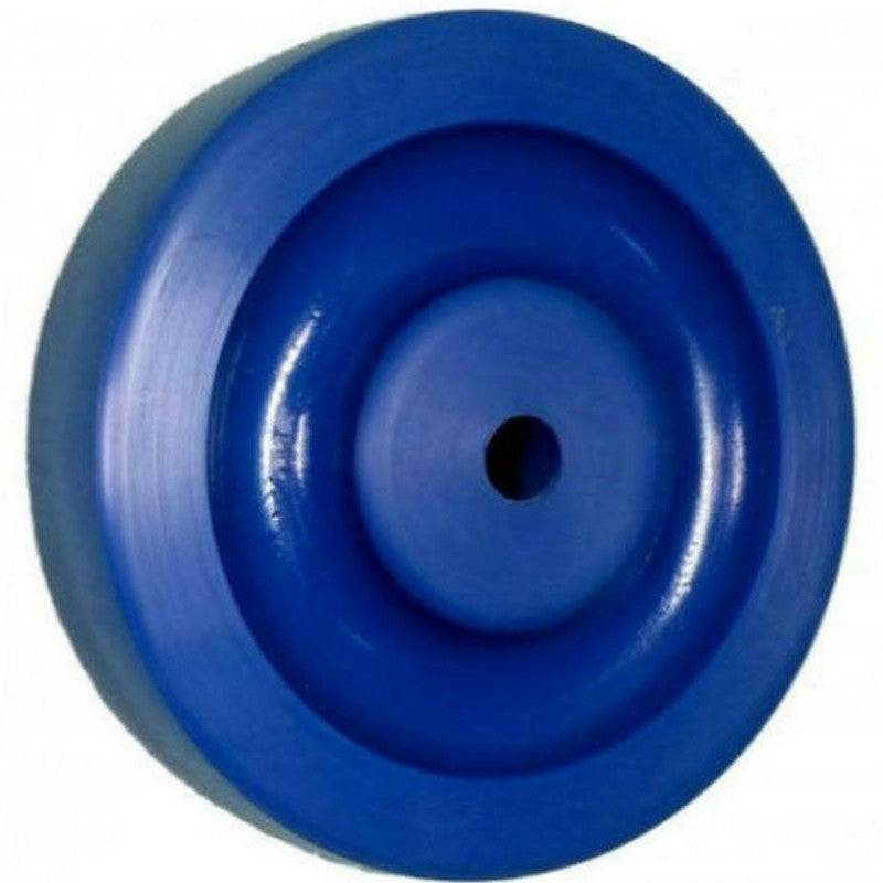 4 x 1 1/4 Inch Heavy Duty DuraLastomer Wheels - 400 lbs Load Capacity per Wheel - Perfect for Carts, Hand Trucks, and Industrial Equipment