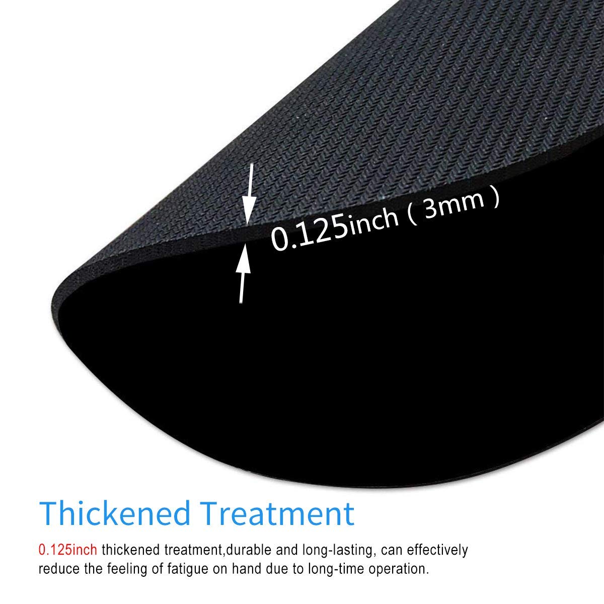 Custom Non-Slip Rubber Mouse Pad for Wireless Mouse - Personalized Chameleon Design Computer Mousepad for Office & Gaming Use