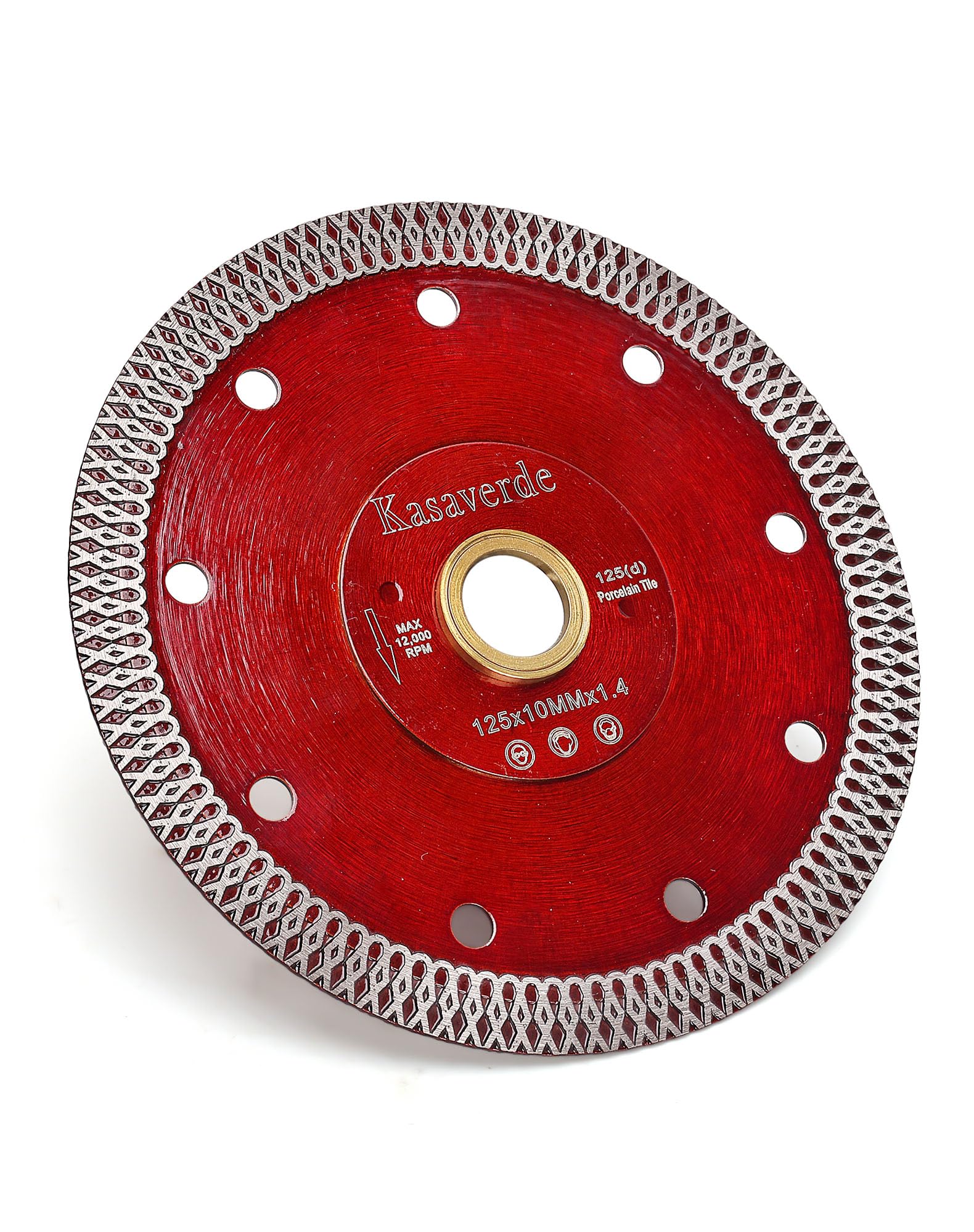 5 Inch Diamond Cutting Blade - Ultra Thin Porcelain Blade for Tile, Granite, Marble - 5