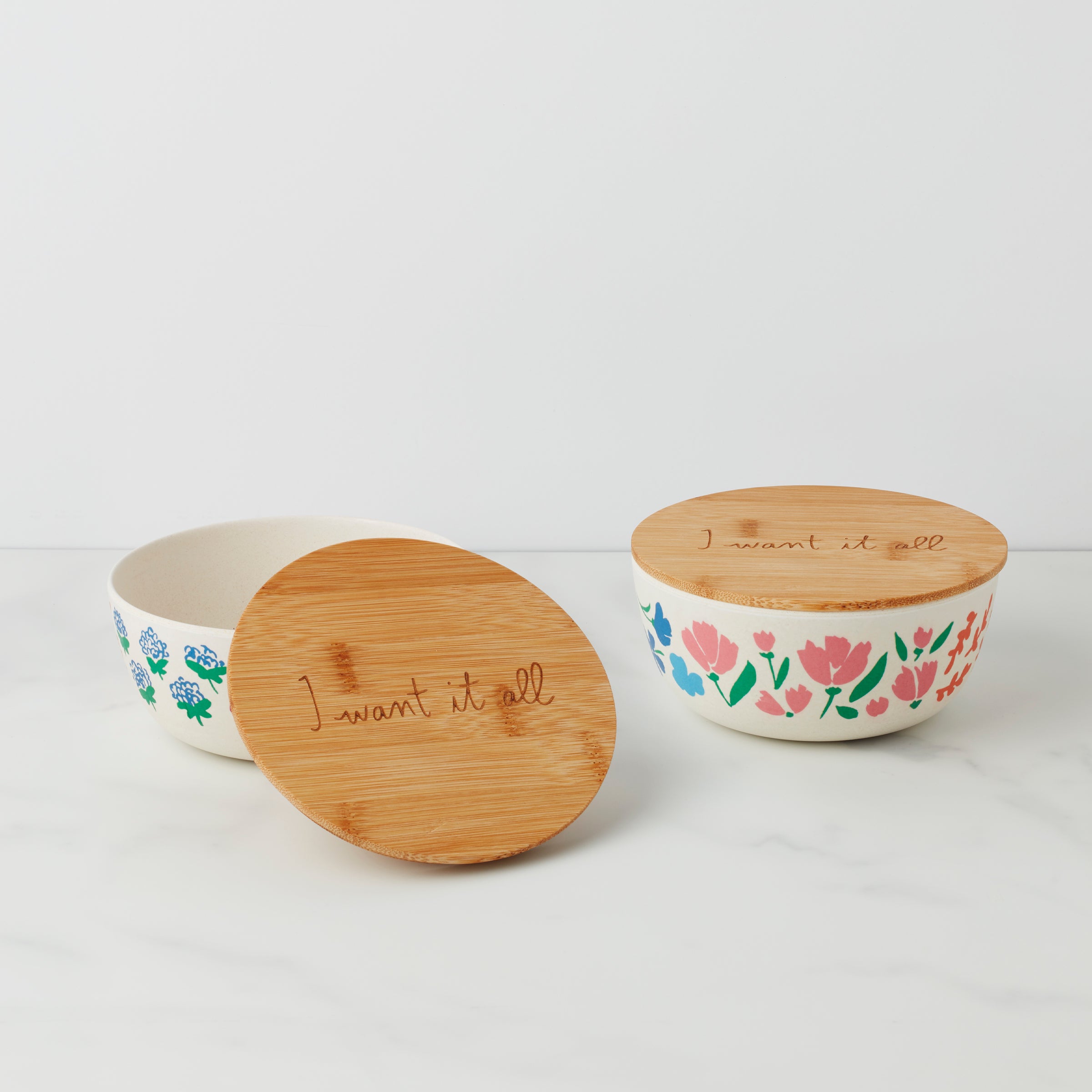 Floral Fields Bowl - Elegant Ceramic Serving Bowl for Salads, Pasta, and Fruit | Perfect for Dining, Entertaining, and Home Decor