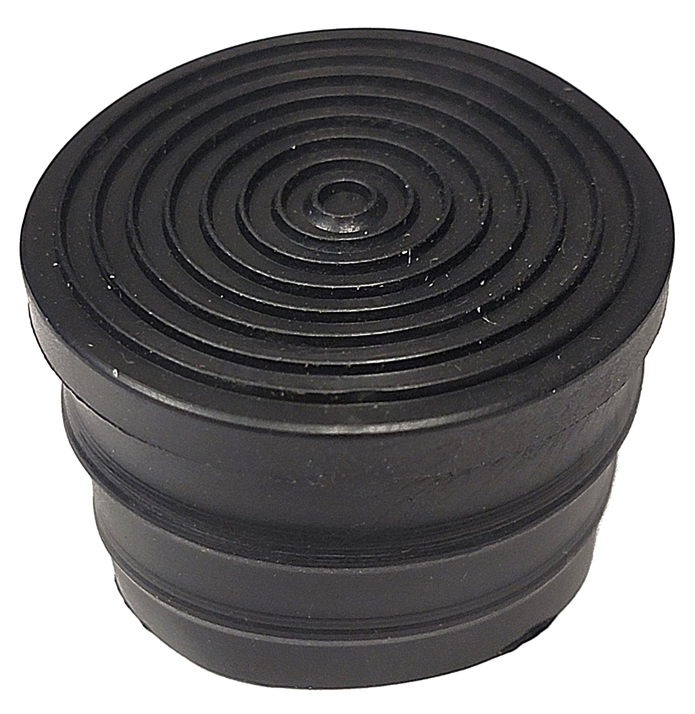 1-5/8 Inch Replacement Panel Plug Cap Cover for Tubing - Durable Plastic End Cap for DIY Projects, Plumbing, and Industrial Applications