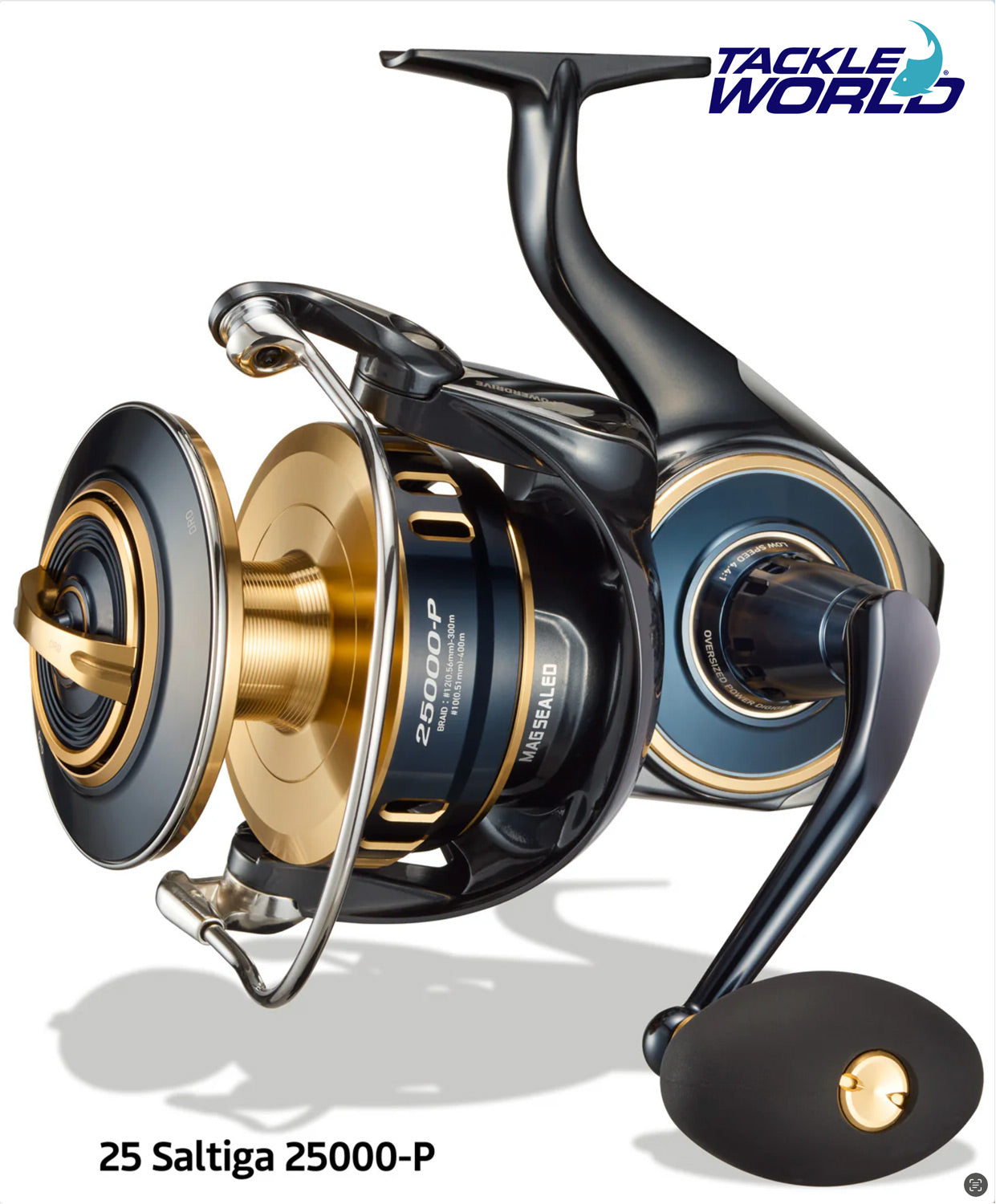 Saltiga 25 - Premium Saltwater Fishing Reels for Offshore & Big Game Angling - Perfect for Deep Sea Fishing & Trolling Adventures