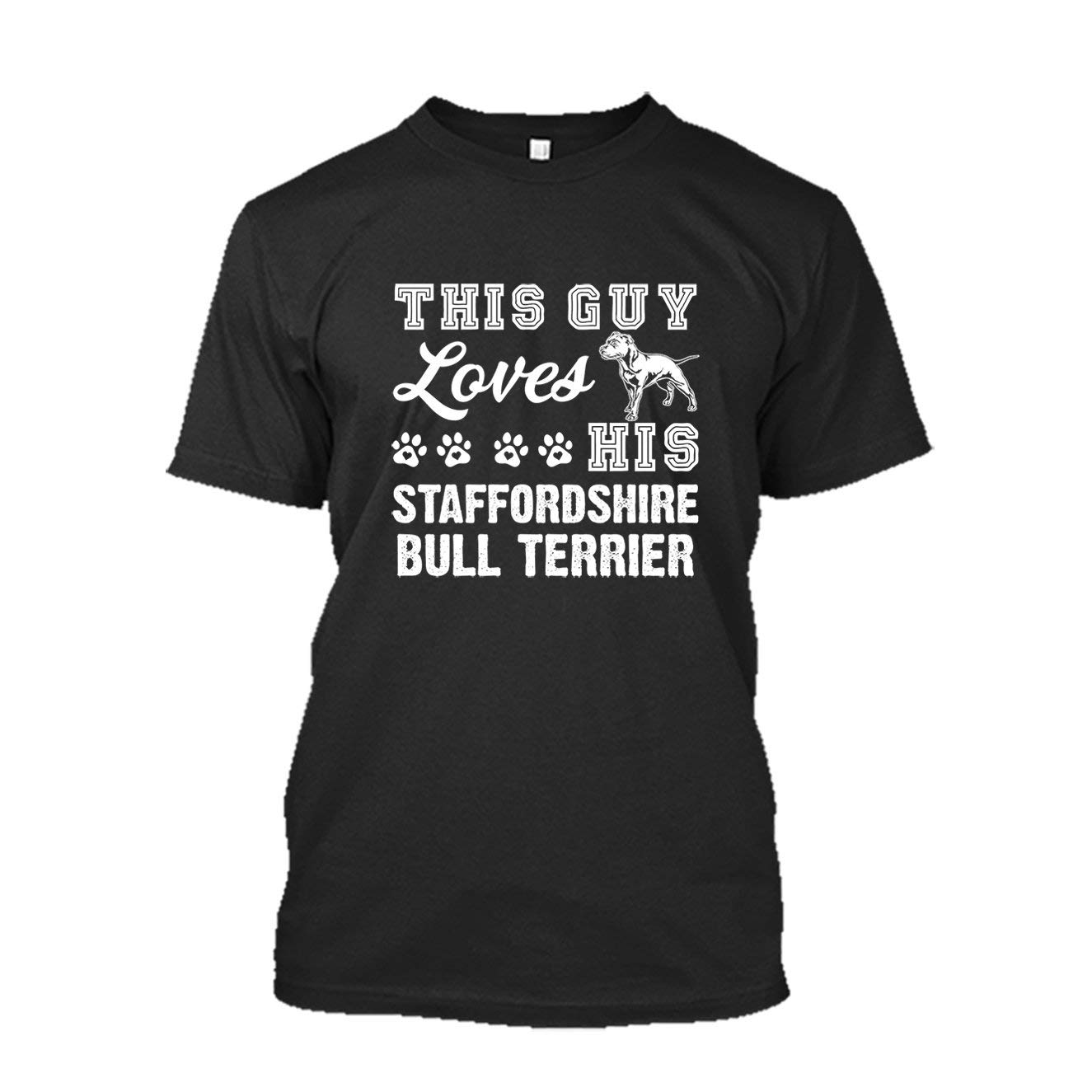 Staffordshire Bull Terrier Lover's Shirt - Short Sleeve & Long Sleeve Dog Lover Tees for Men & Women | Perfect for Dog Walks, Pet Owner Gifts & Staffordshire Terrier Enthusiasts