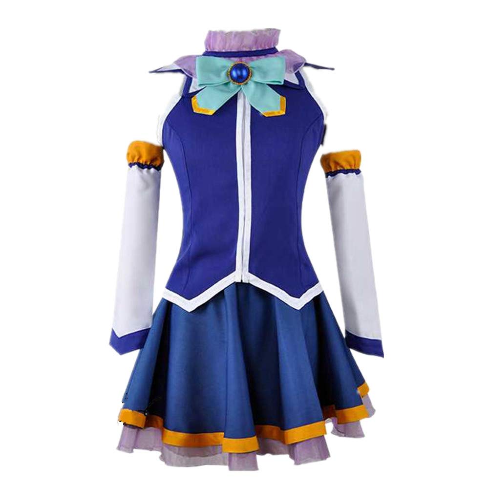 Anime Aqua KonoSuba Cosplay Costume - Premium Halloween Party Dress for Women | Perfect for Cosplay Events, Halloween Parties & Anime Conventions