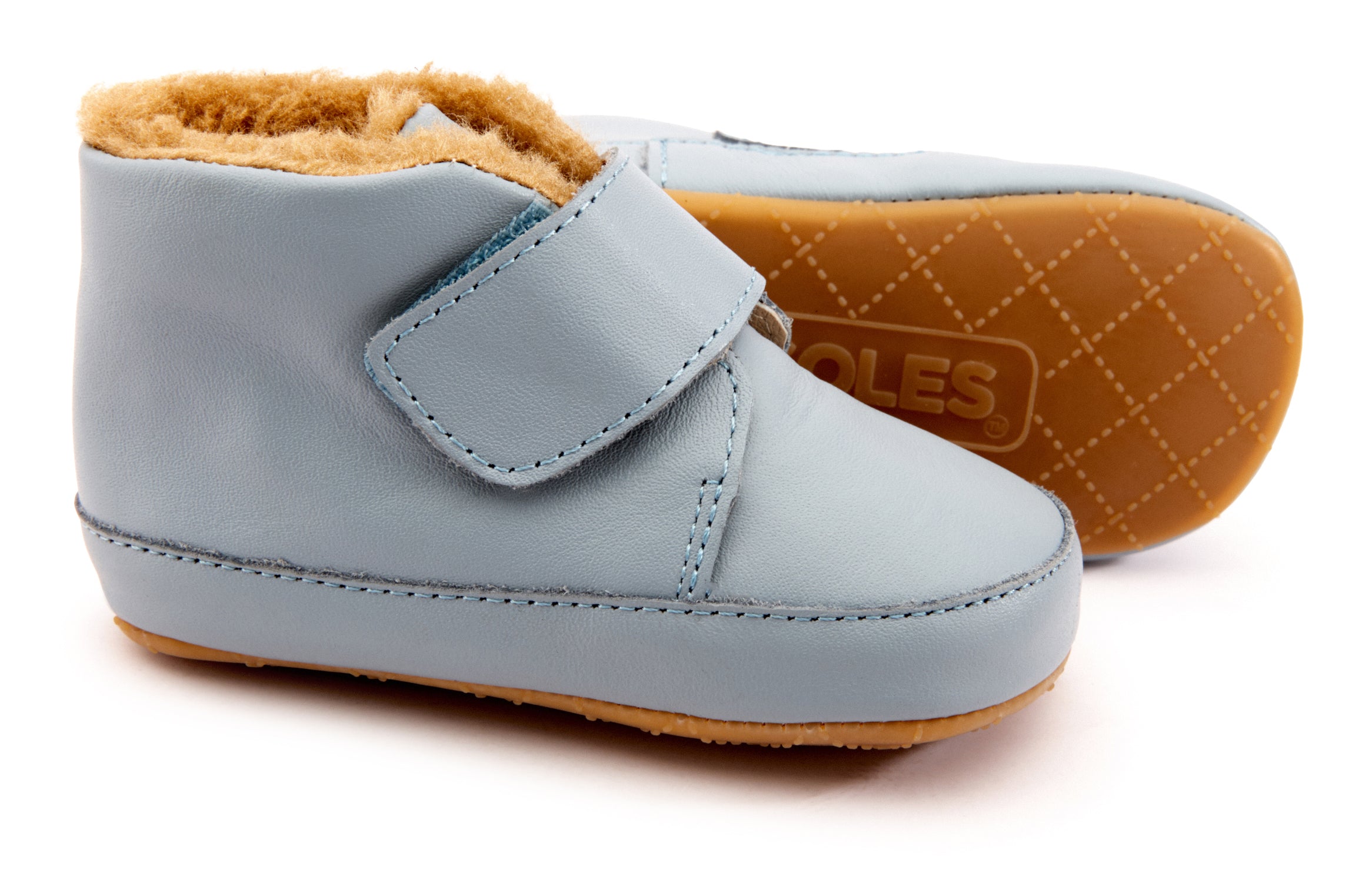 Old Soles Boys Girls 0044R Shloofy Sneaker Booties - Dusty Blue | Comfortable Casual Shoes for Toddlers, Perfect for Playtime & Outdoor Activities
