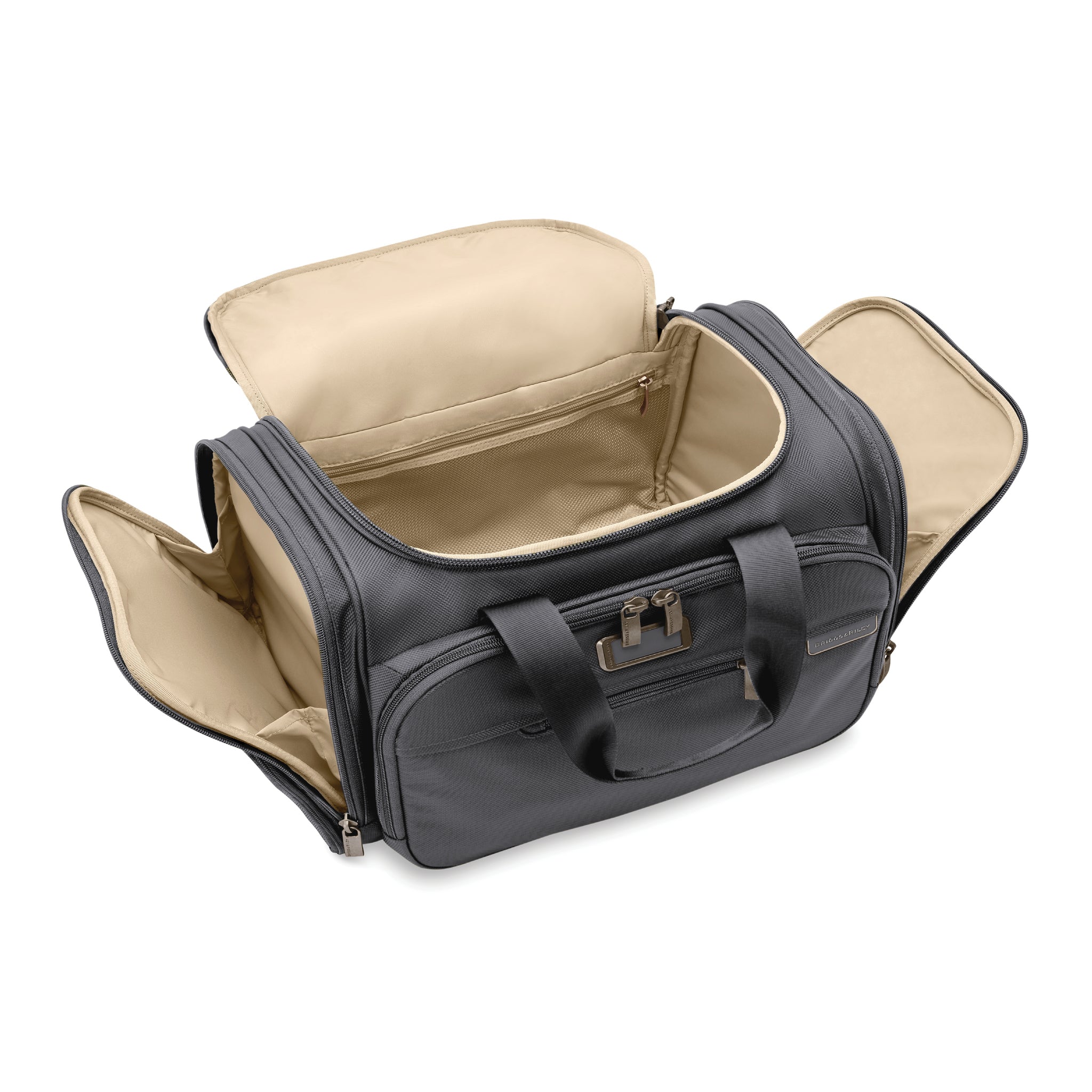 Briggs & Riley Baseline Underseat Duffle Bag - Compact Carry-On Luggage for Air Travel, Business Trips & Weekend Getaways - Fits Under Airplane Seat Perfectly