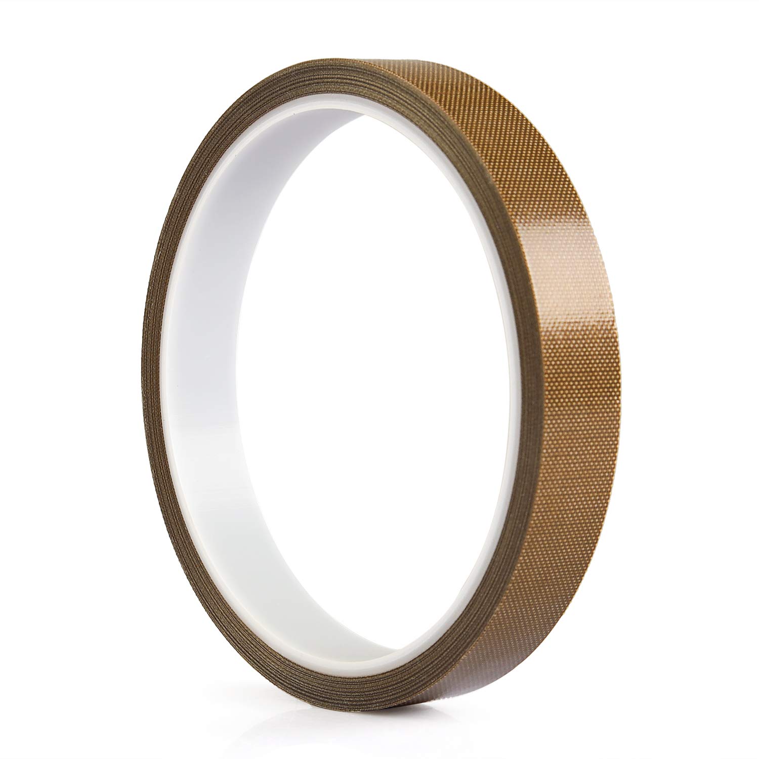 High Temperature PTFE Teflon Tape for Vacuum Sealer Machines - 1/2 Inch x 33 Feet Heat Resistant Sealing Tape Compatible with FoodSaver, Seal-A-Meal, Weston & CabellaSeal - Perfect for Food Packaging, Sous Vide & Industrial Sealing