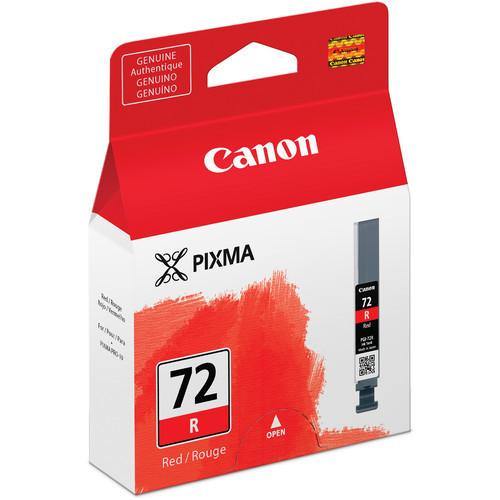 Canon LUCIA PGI 72 Red Ink Tank Cartridge - Compatible with PRO-1000 Printer | High-Quality Photo Printing for Professional Photographers & Artists
