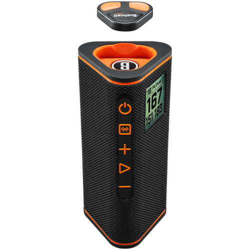 Bushnell Wingman View GPS Golf Speaker with Bluetooth | Portable Wireless Speaker for Golfers | Perfect for Golf Courses, Driving Range & Outdoor Activities