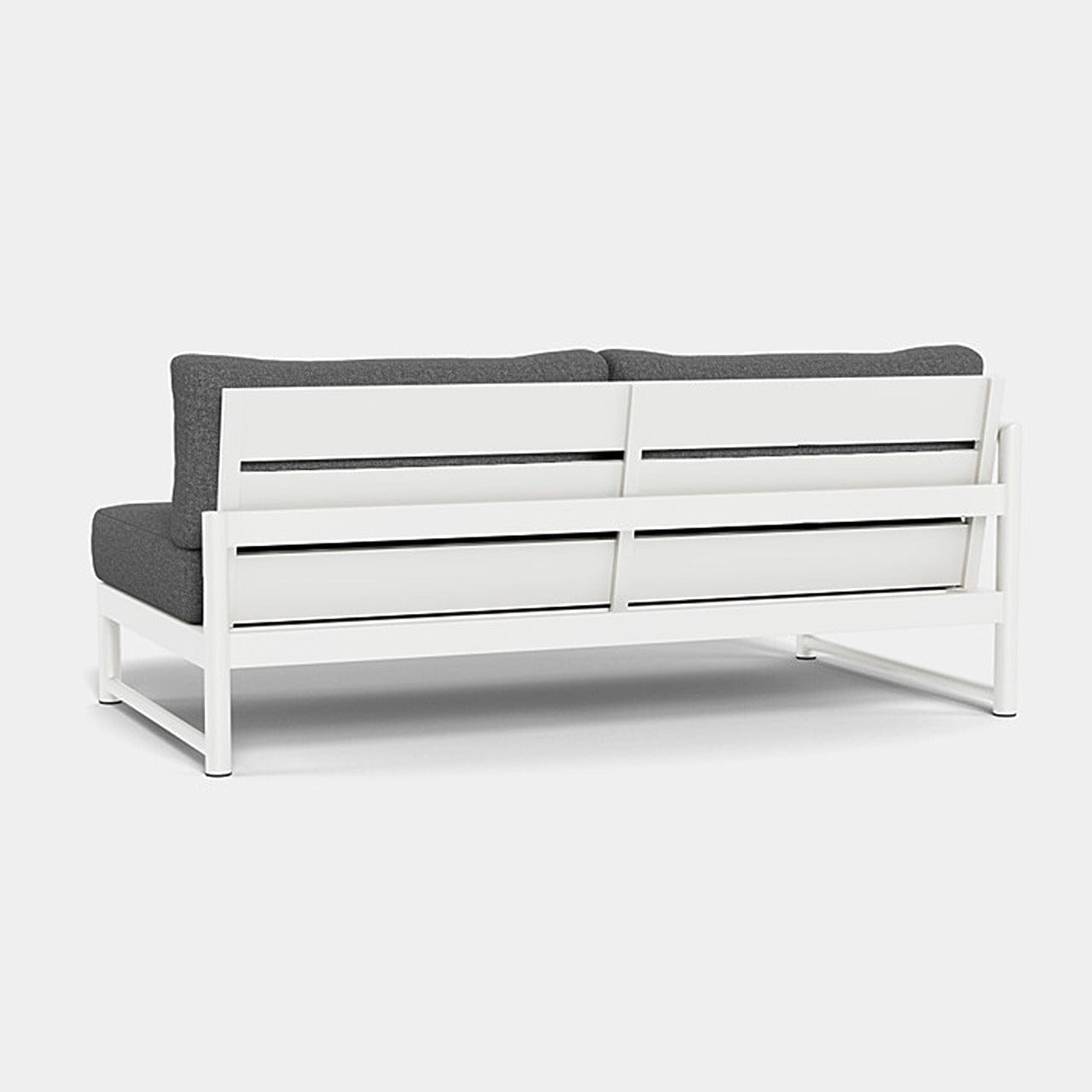 Breeze XL Outdoor 2-Seat Patio Sofa with Left Armrest - Perfect for Backyard, Garden, and Poolside Relaxation