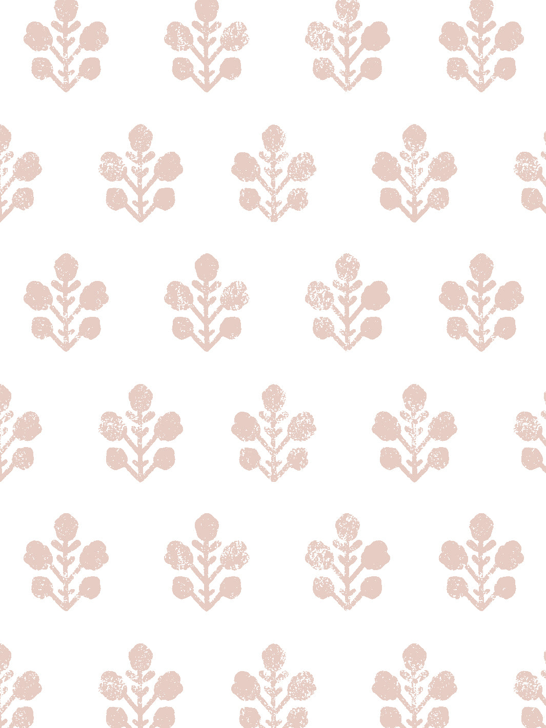 Sugar Paper Rose Ensley Petite White Ground Wallpaper - Elegant Floral Peel and Stick Wallpaper for Bedroom, Living Room & Nursery Decor
