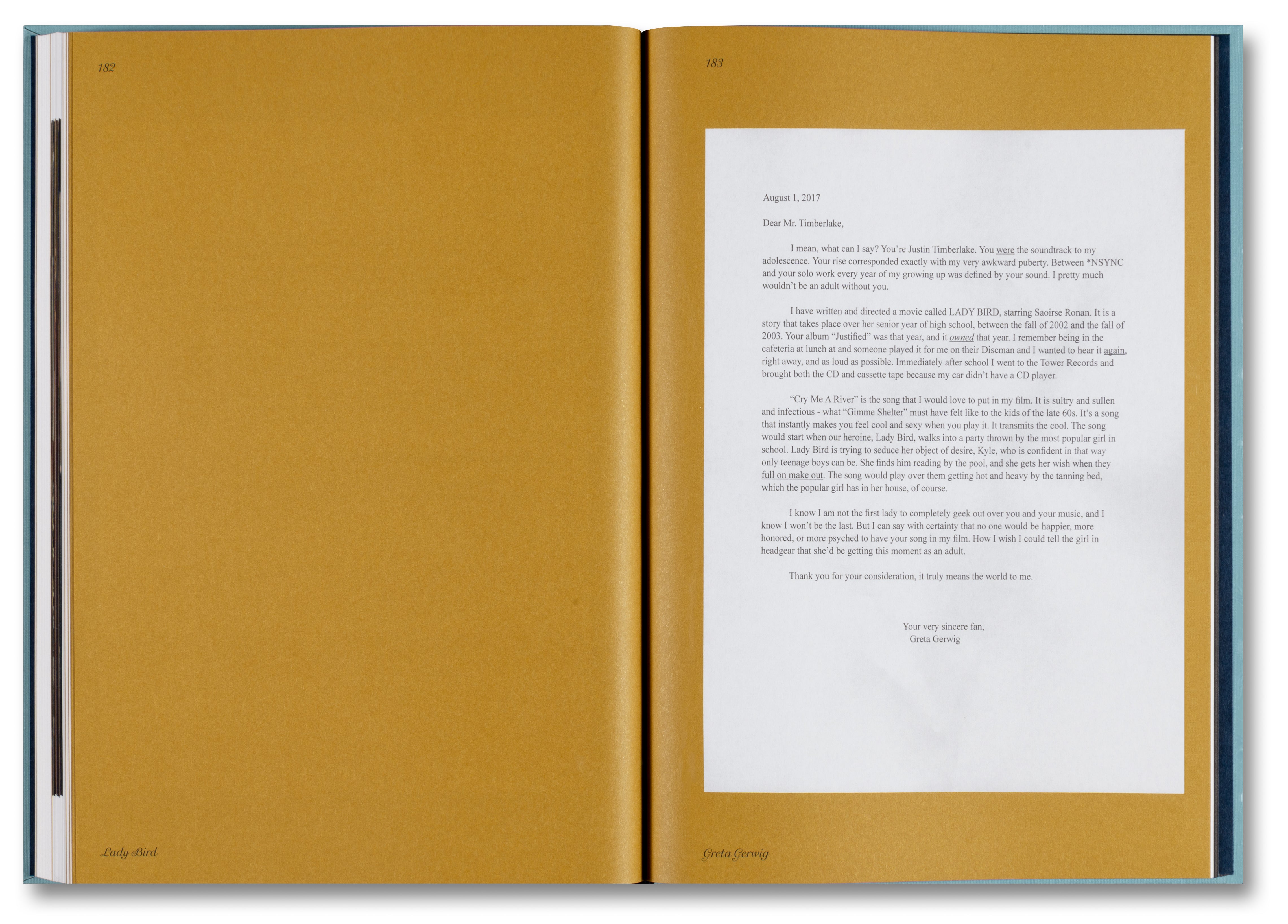 Lady Bird Screenplay by Greta Gerwig - A24 Hardcover Edition | Perfect for Film Students, Screenwriters & Movie Collectors