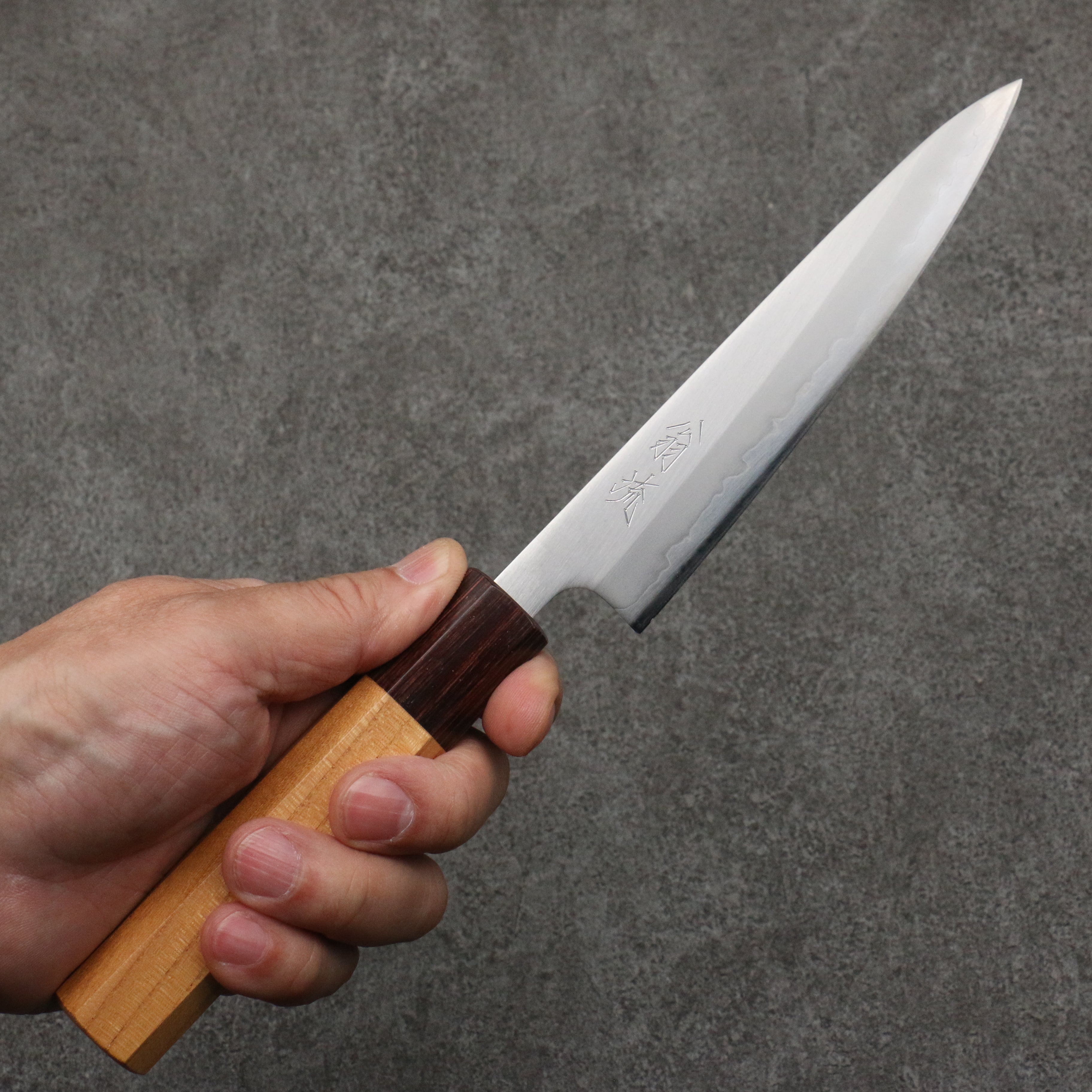 Premium OUL White Steel No.1 Petty Utility Knife 135mm with Japanese Elm Handle - Perfect for Slicing, Dicing & Precision Kitchen Tasks