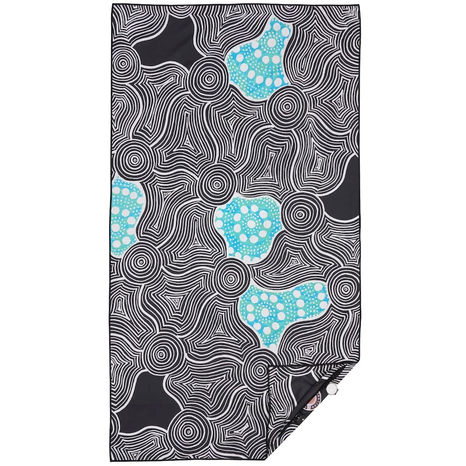 Premium Sand-Free Beach Towel for Saltwater - Quick Dry, Ultra Absorbent & Lightweight - Perfect for Beach, Pool, and Travel Use