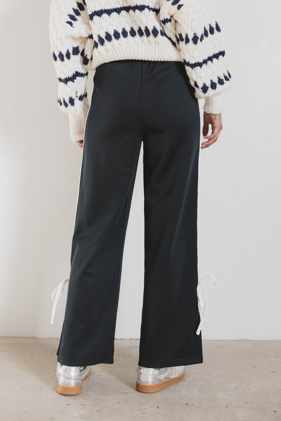 Astrid Women's Navy Blue Track Pants - Comfortable Athletic Joggers for Running, Yoga & Lounge Wear