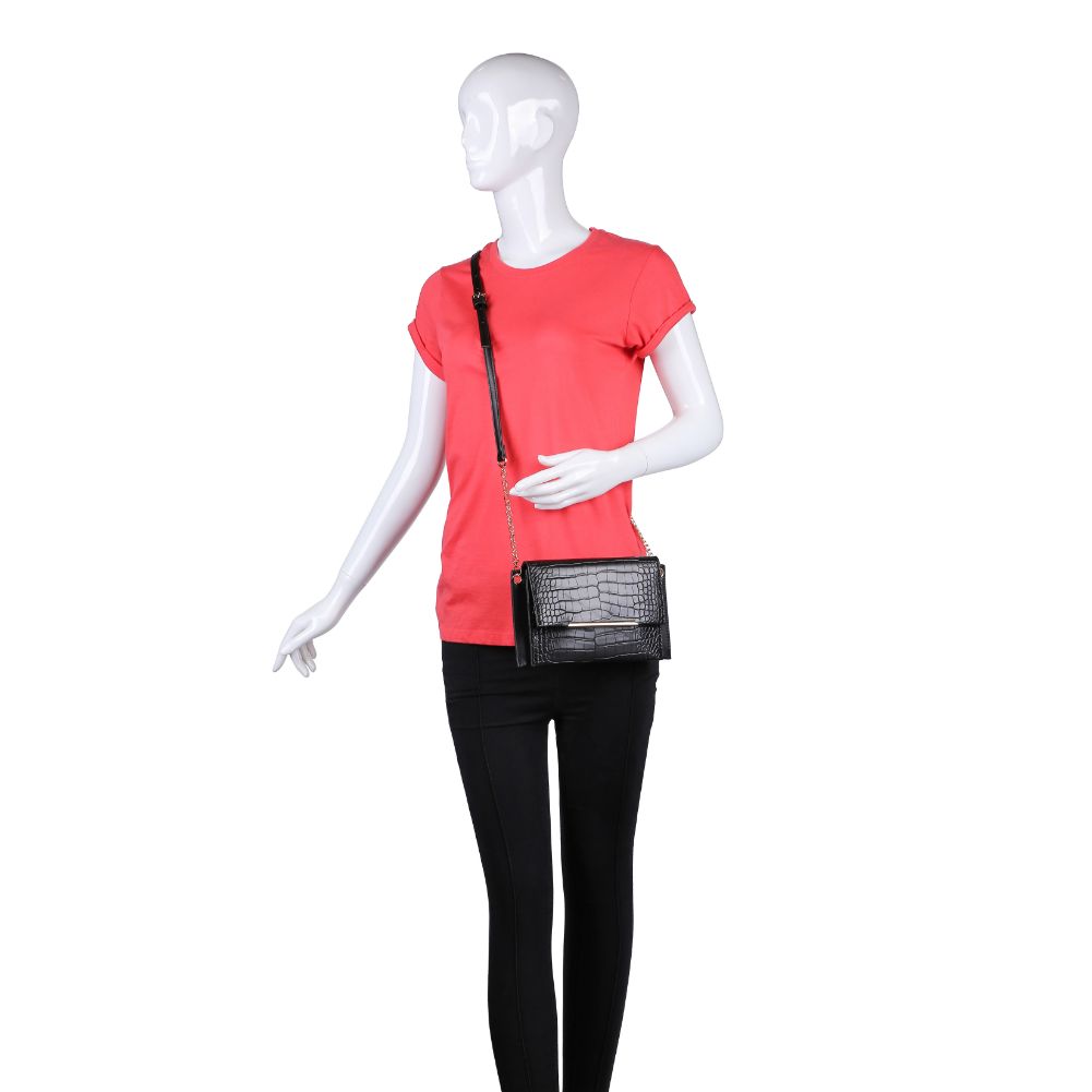 Asher Croc Crossbody Bag for Women - Stylish & Durable Leather Shoulder Purse - Perfect for Shopping, Travel & Everyday Use