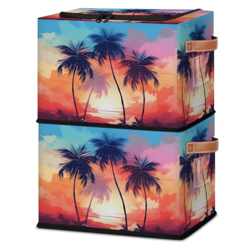 Coconut Tree Colorful