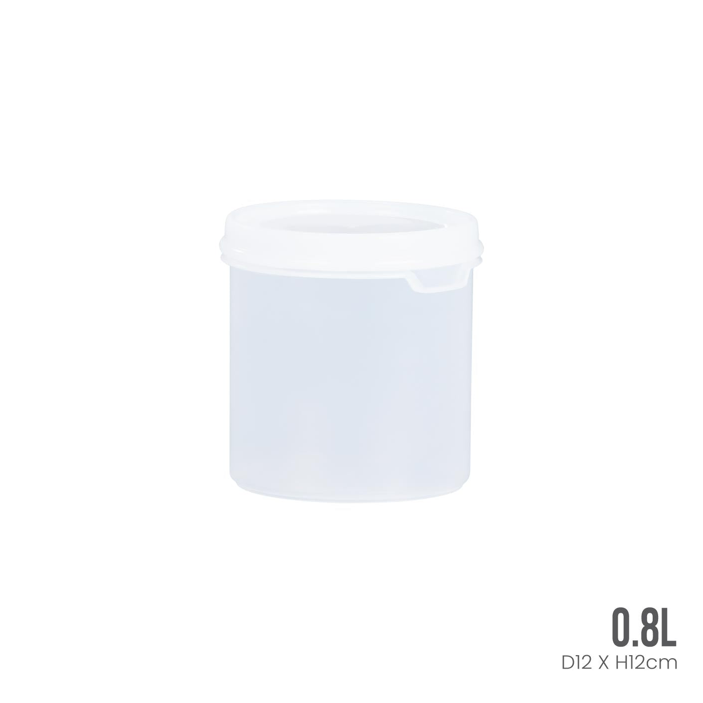 CARRE CONTAINER (2214) - Premium Airtight Food Storage Container for Kitchen, Pantry & Meal Prep - BPA-Free Plastic with Secure Locking Lid - Ideal for Dry Goods, Snacks & Leftovers