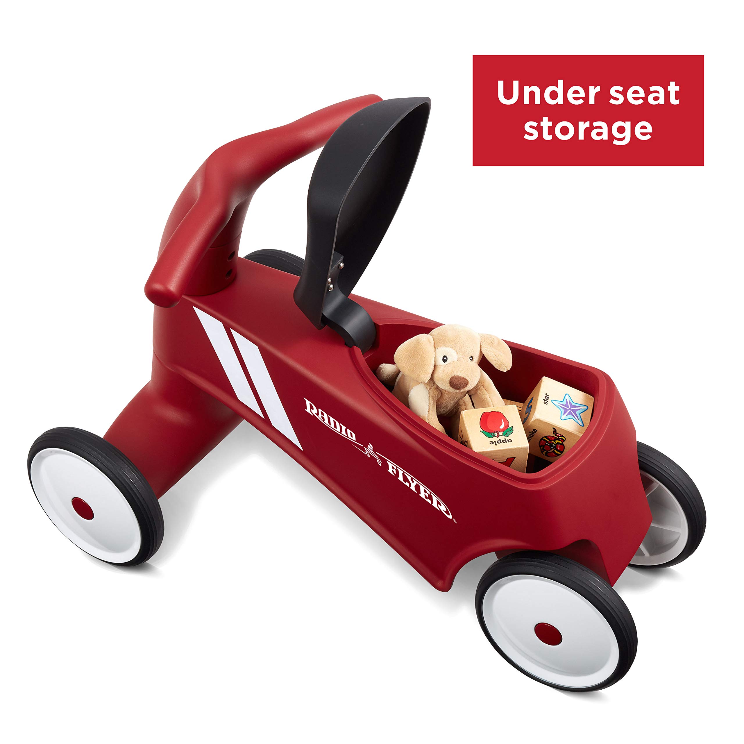 Radio Flyer Scoot About Sport Toddler Ride-On Toy for Ages 1-3 | Red Kids Push Scooter | Perfect for Indoor Play & Outdoor Adventures