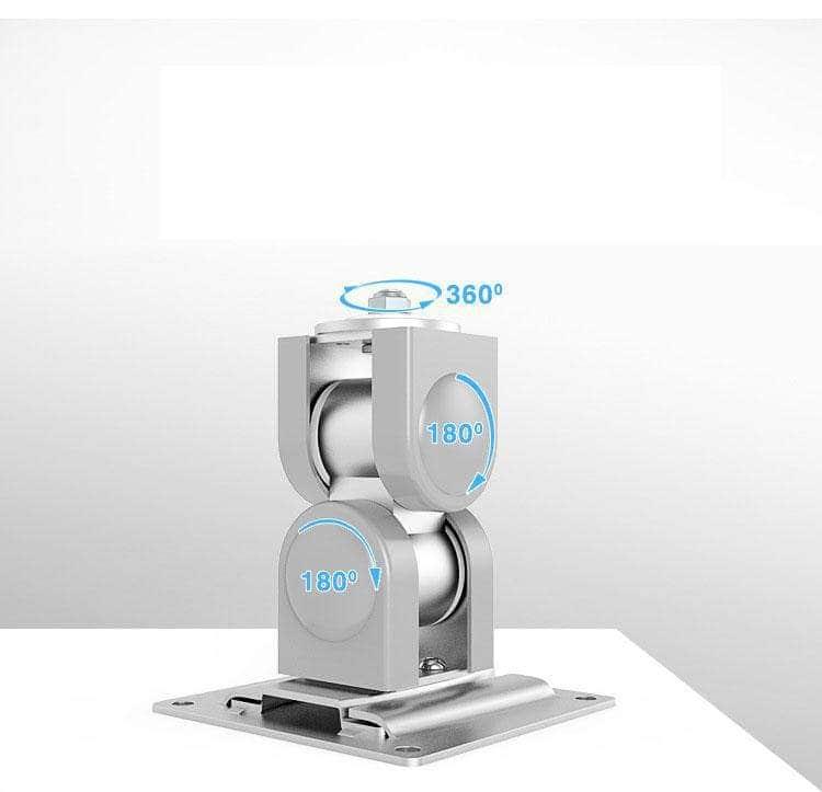 Universal Tablet Wall Mount Bracket - Adjustable Stand for 4 to 12 Inch Tablets - Perfect for Kitchen, Bedroom & Office Use