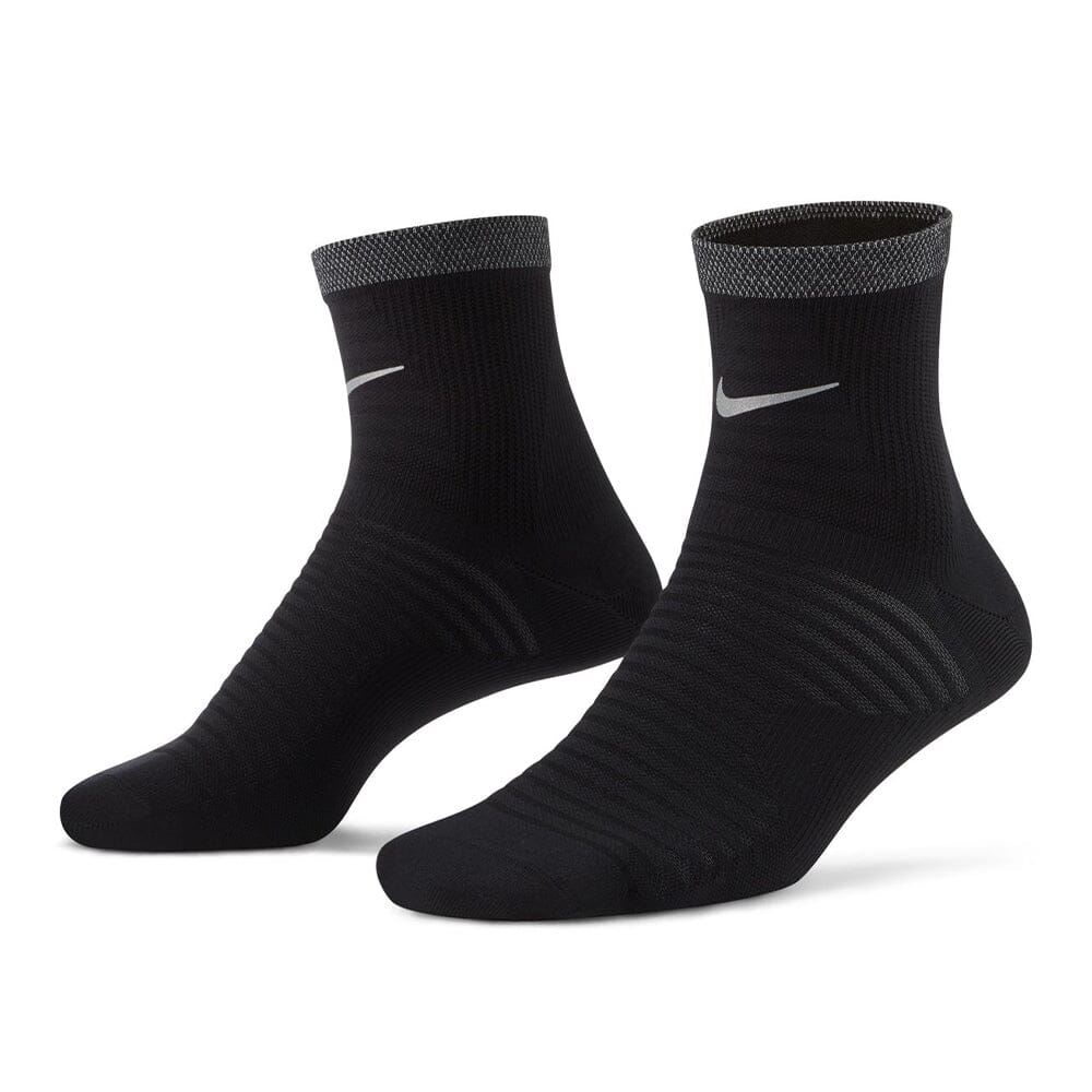 Nike Spark Lightweight Ultralight Cushion Quarter Socks for Running, Training & Sports - Breathable Ankle Support for Men & Women