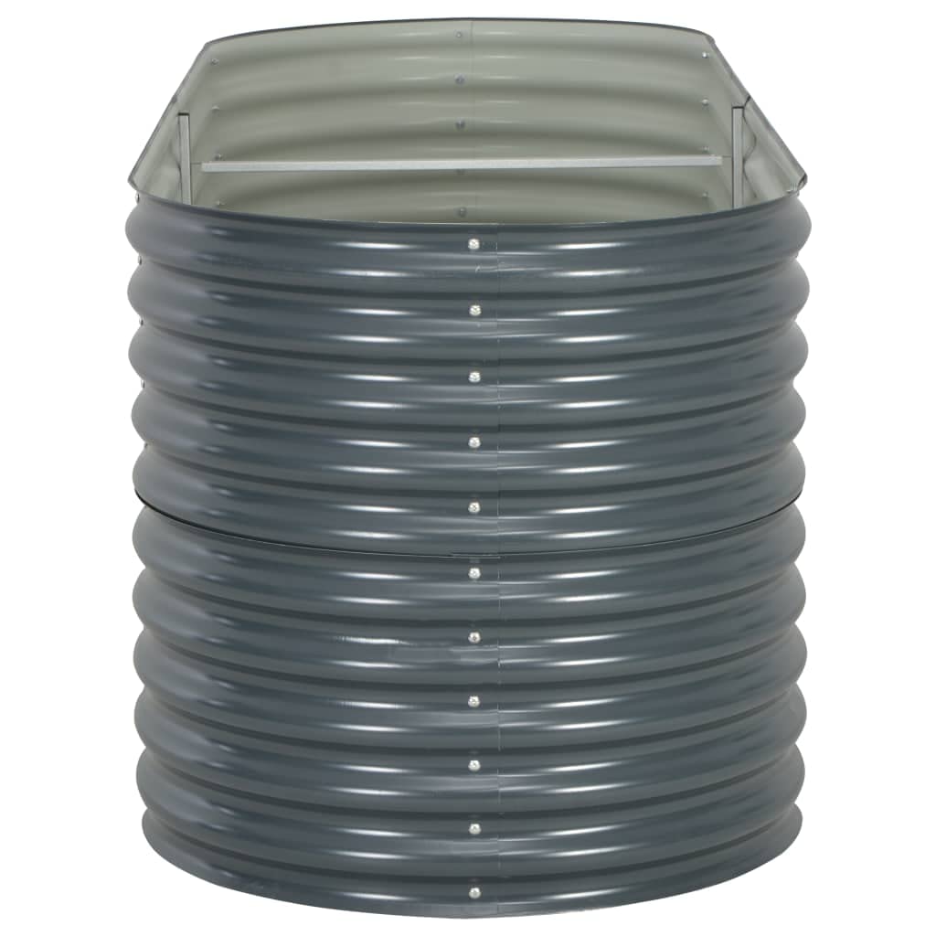 Premium Galvanized Steel Raised Garden Bed - 94.4