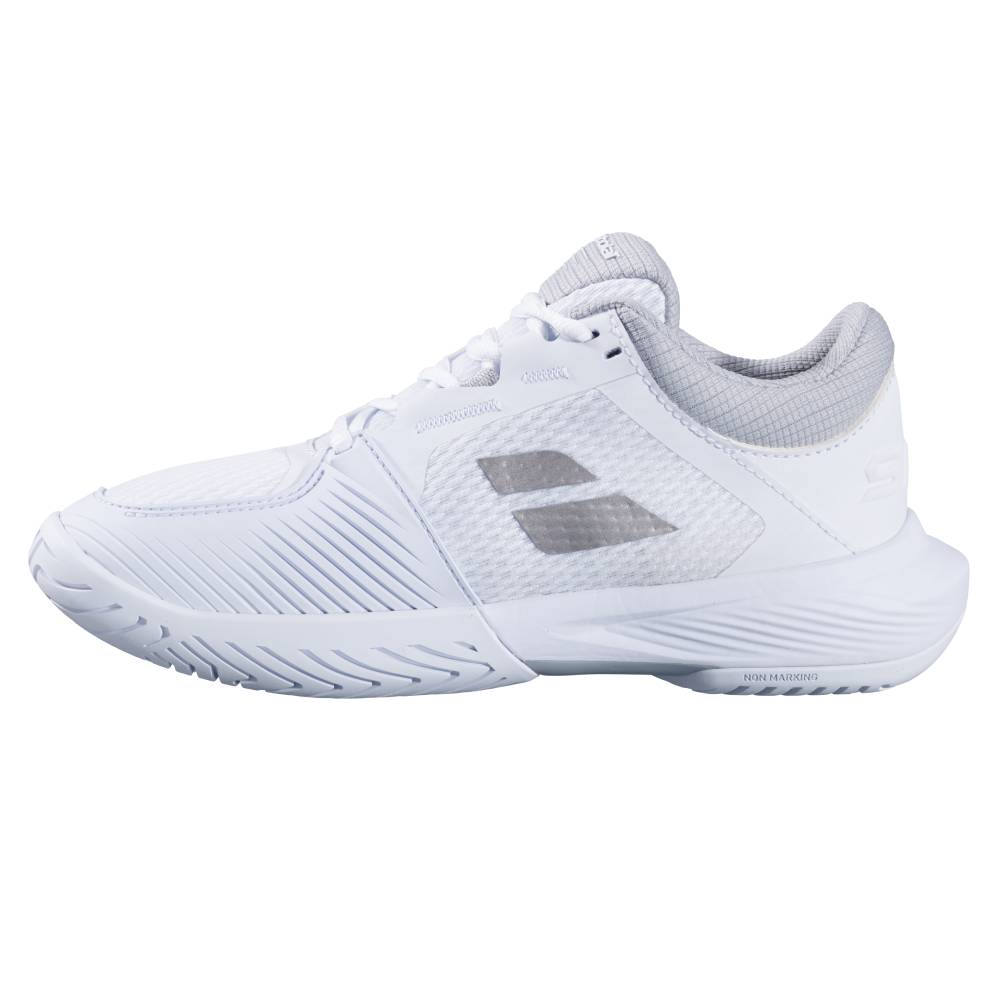 Babolat SFX 4 AC Women's Tennis Shoes - White | Comfortable & Supportive Athletic Footwear for Women | Perfect for Court Play & Training Sessions