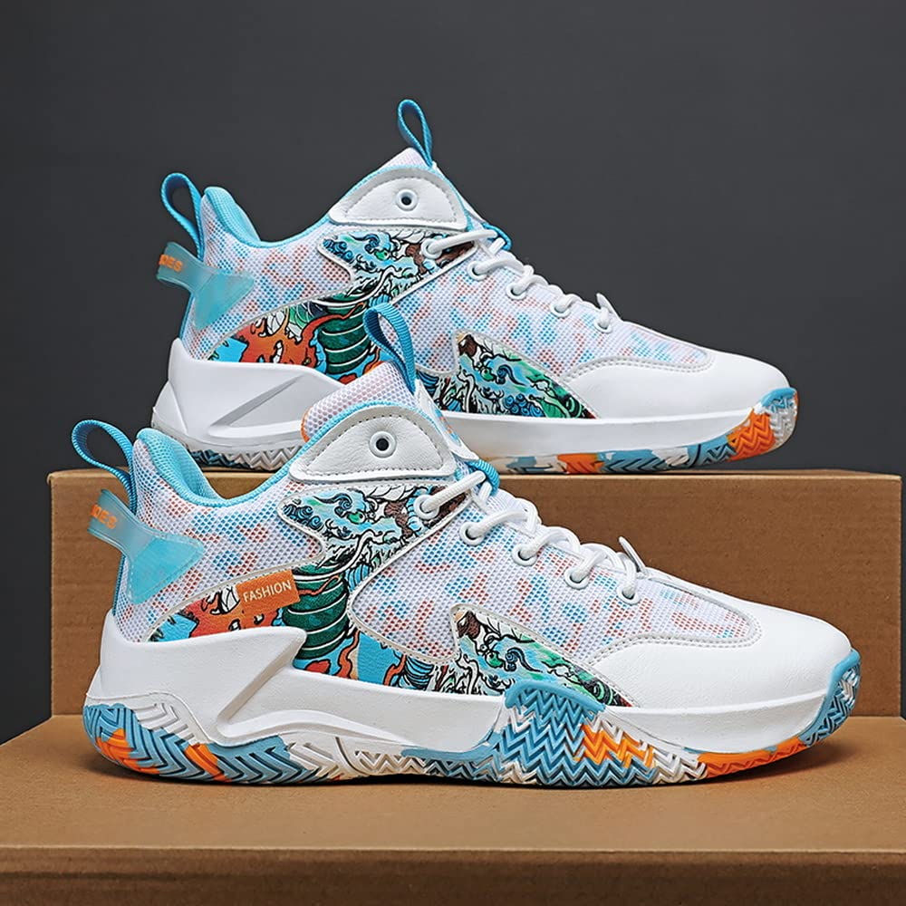 Best Men's Running Shoes - Lightweight Sports Sneakers for Outdoor Training & Basketball - Perfect for Gym, Jogging & Streetwear Fashion