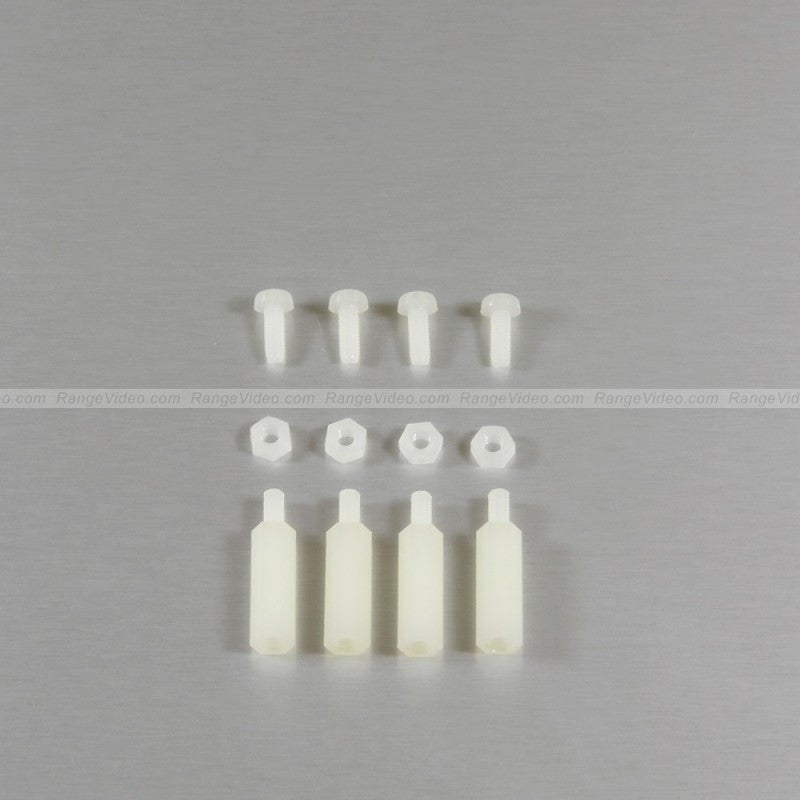 TL2765 Tarot M3.0 Nylon Hex Standoffs 15mm - Durable Spacers for RC Drones, 3D Printers & Electronics Projects