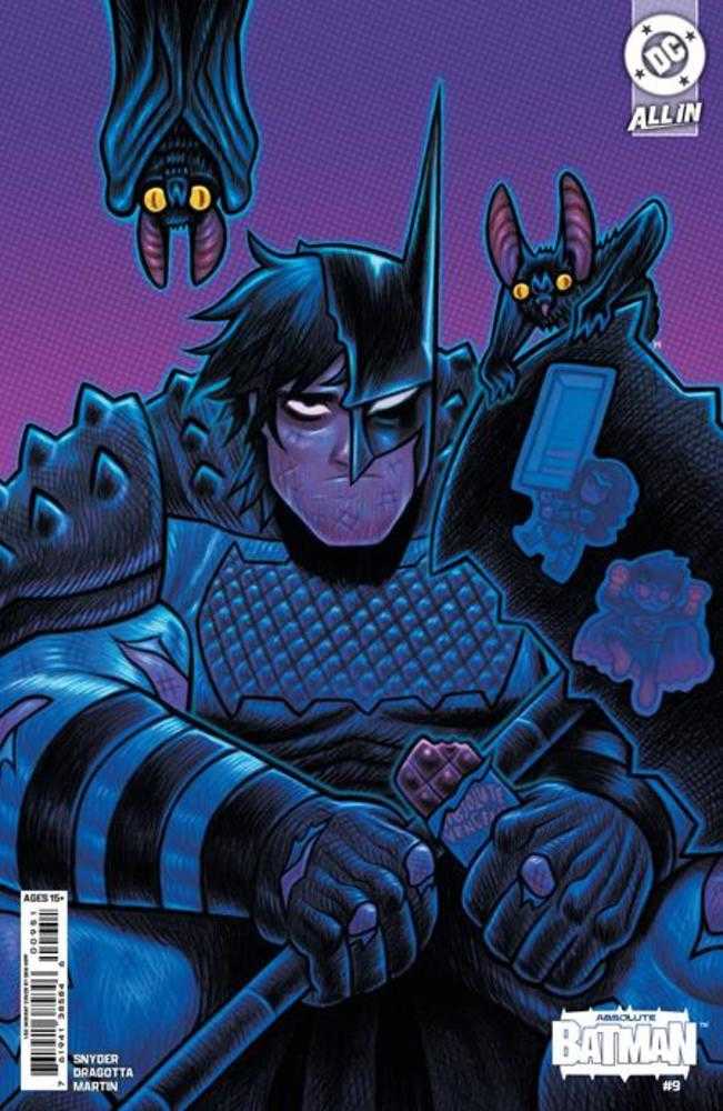Absolute Batman #9 Cover E 1 in 50 Dan Hipp Card Stock Variant - Rare Collectible Comic for DC Fans, Perfect for Display & Investment