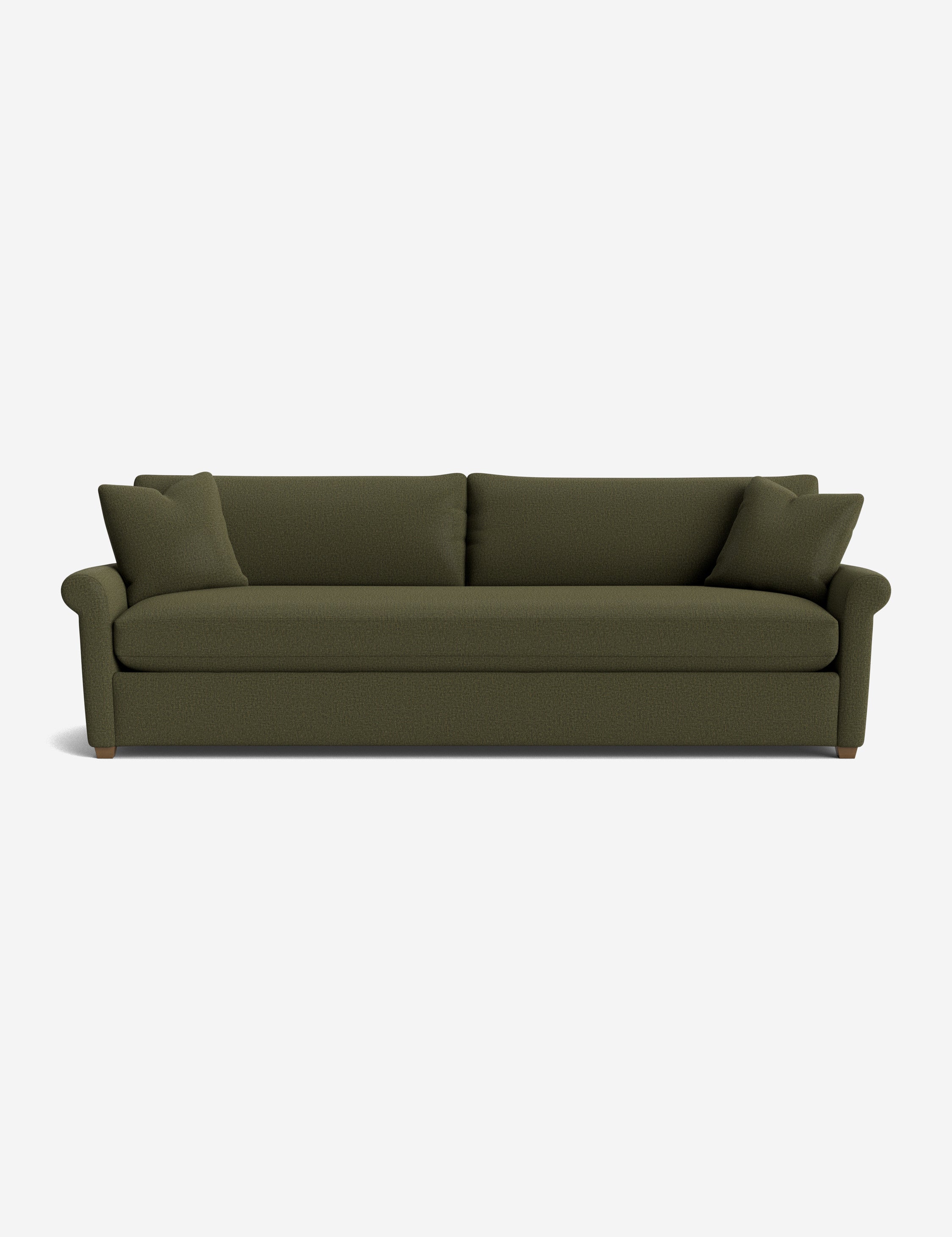 Everdeen Sofa - Modern Comfortable Living Room Couch for Small Spaces, Home Theater & Cozy Reading Nook - Grey Fabric Sectional with Reversible Chaise